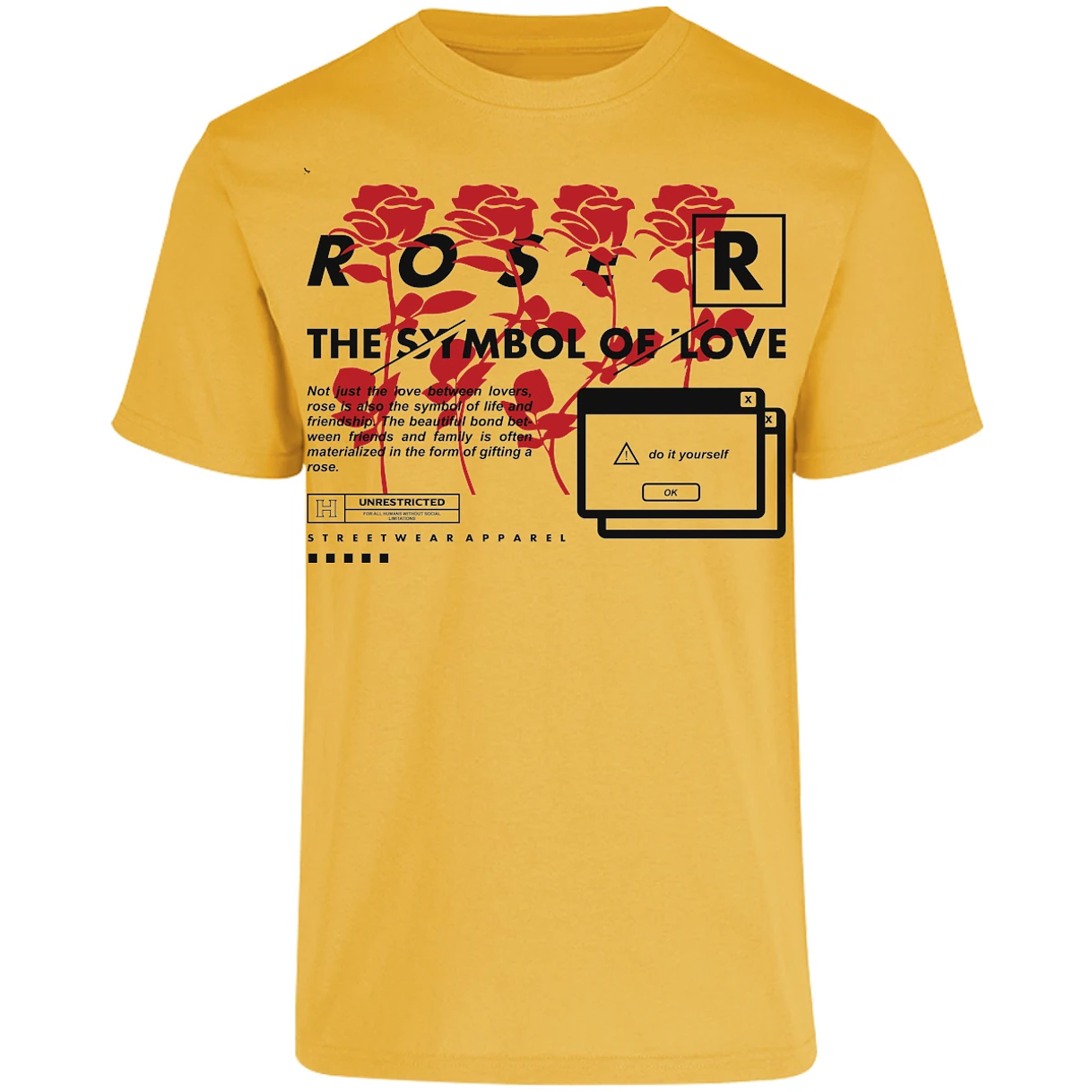 Playera Urbano Style The Simbol Of Love 138 para Adulto 6