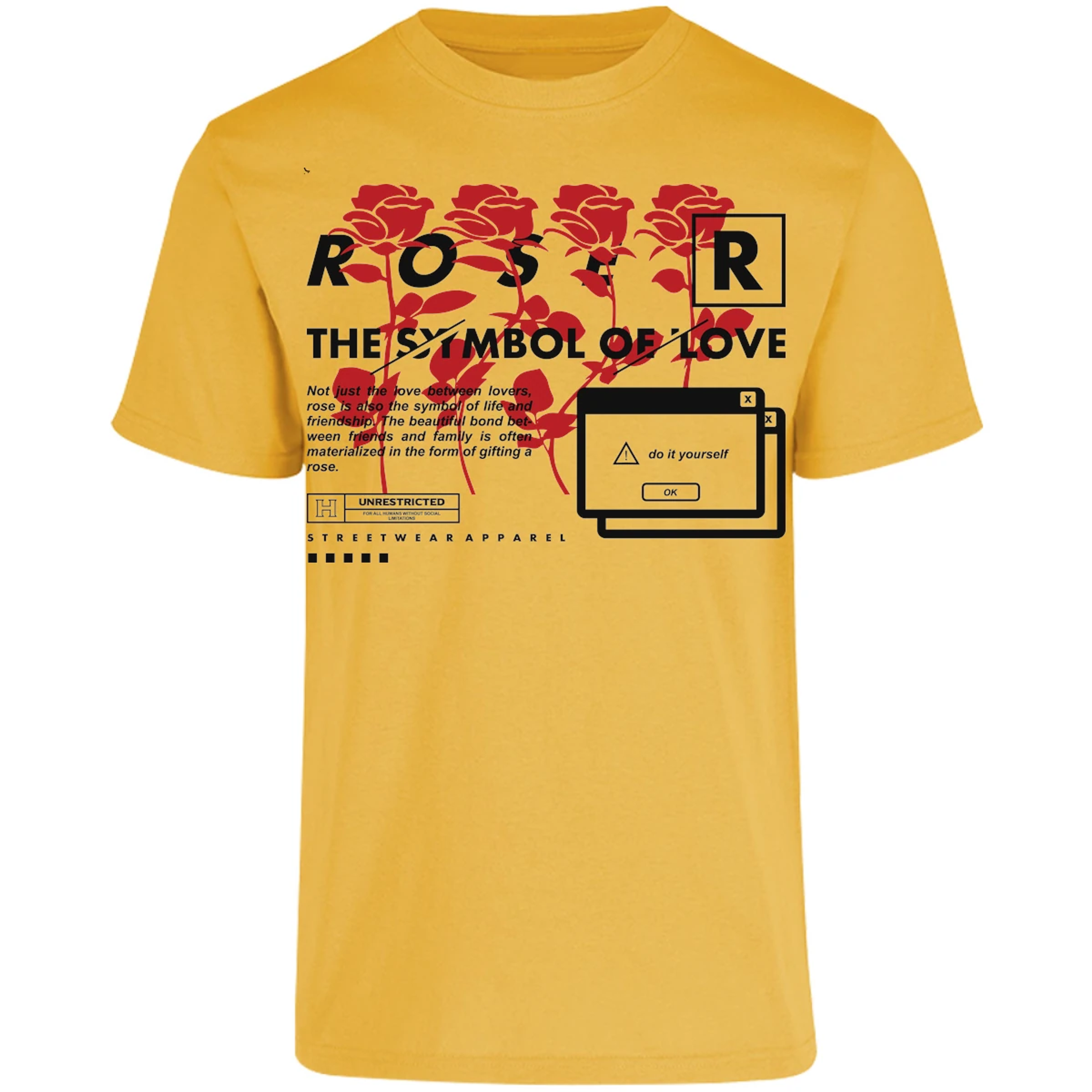 Playera Urbano Style The Simbol Of Love 138 para Adulto 6