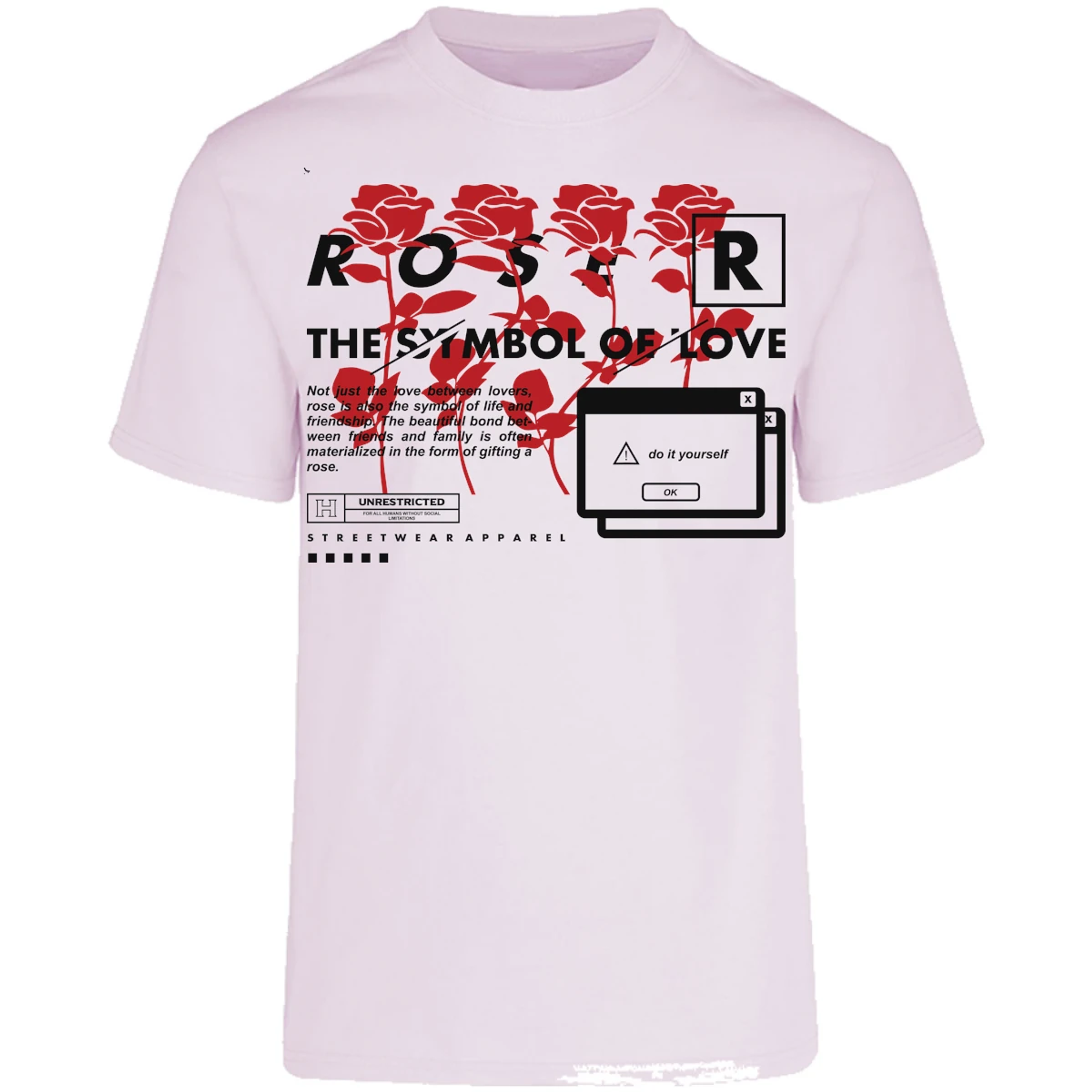 Playera Urbano Style The Simbol Of Love 138 para Adulto 11