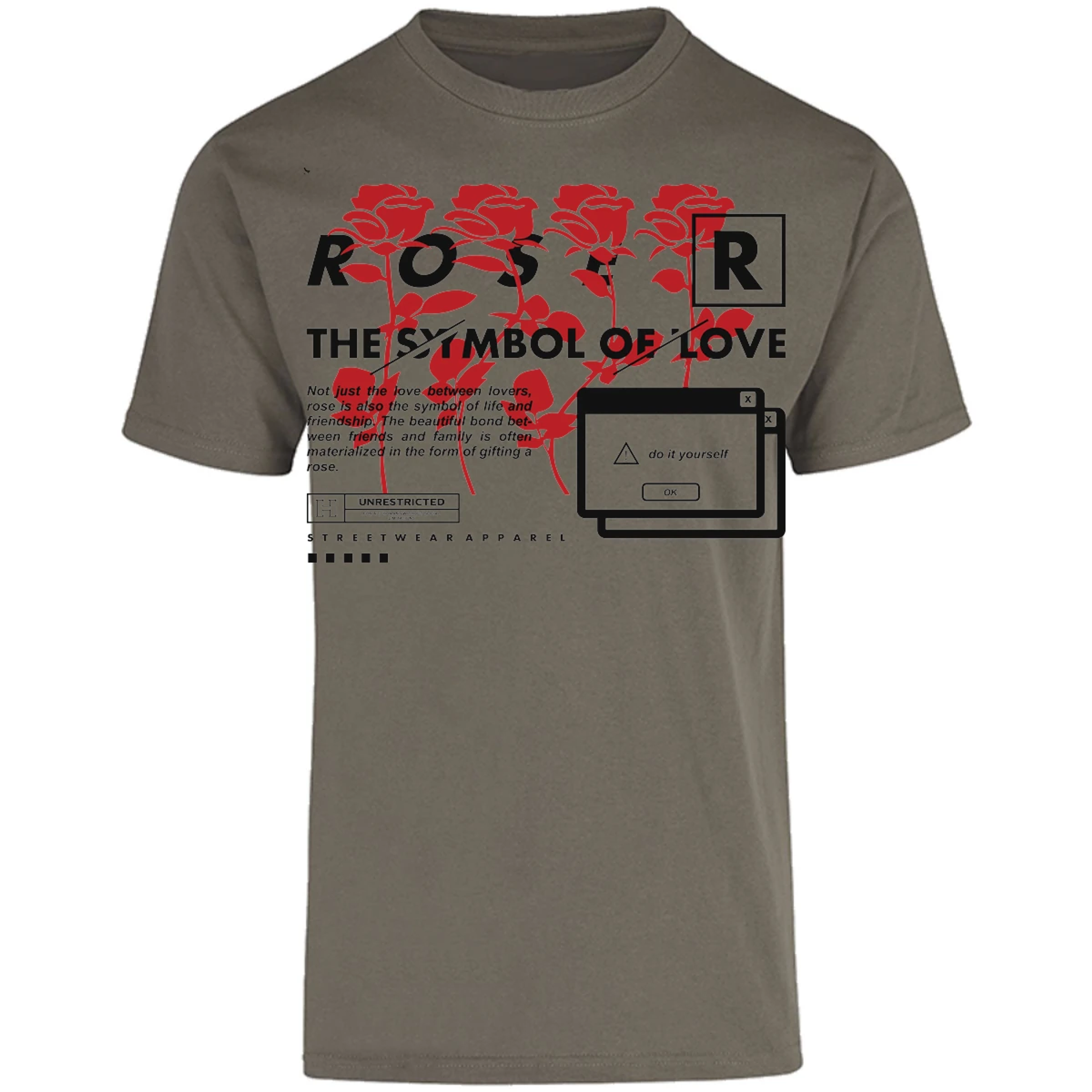 Playera Urbano Style The Simbol Of Love 138 para Adulto 12