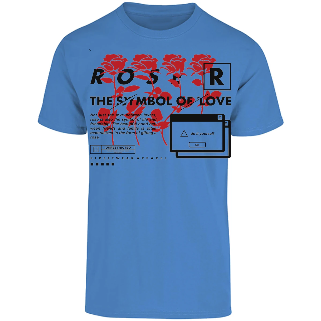 Playera Urbano Style The Simbol Of Love 138 para Adulto 13