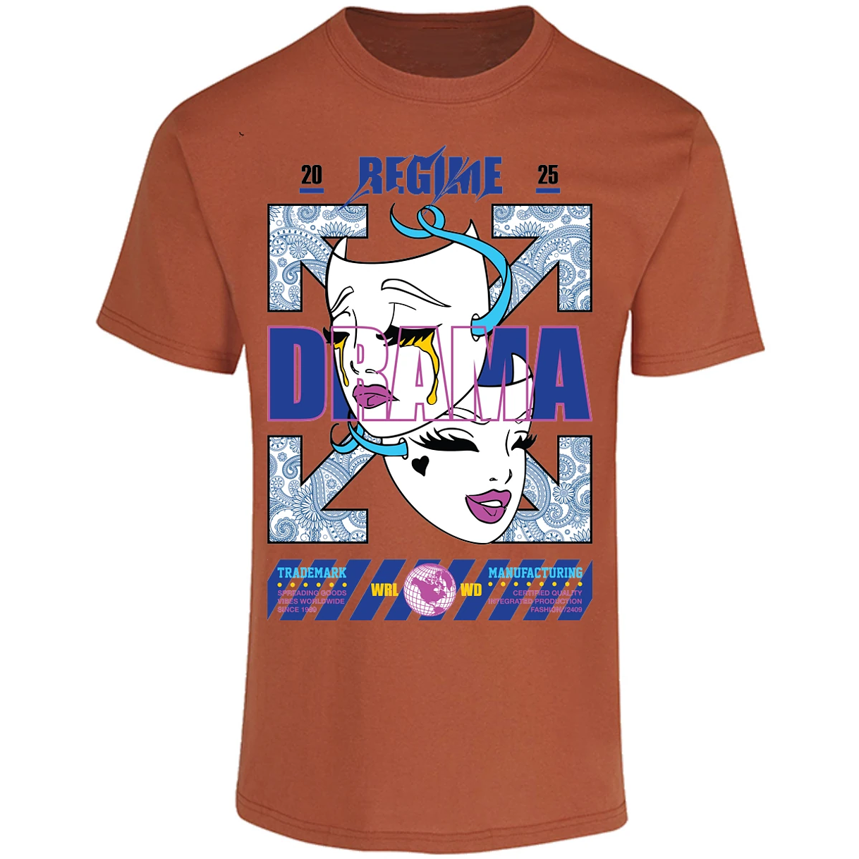 Playera Urbano Style Regime Drama 42 para Adulto 29