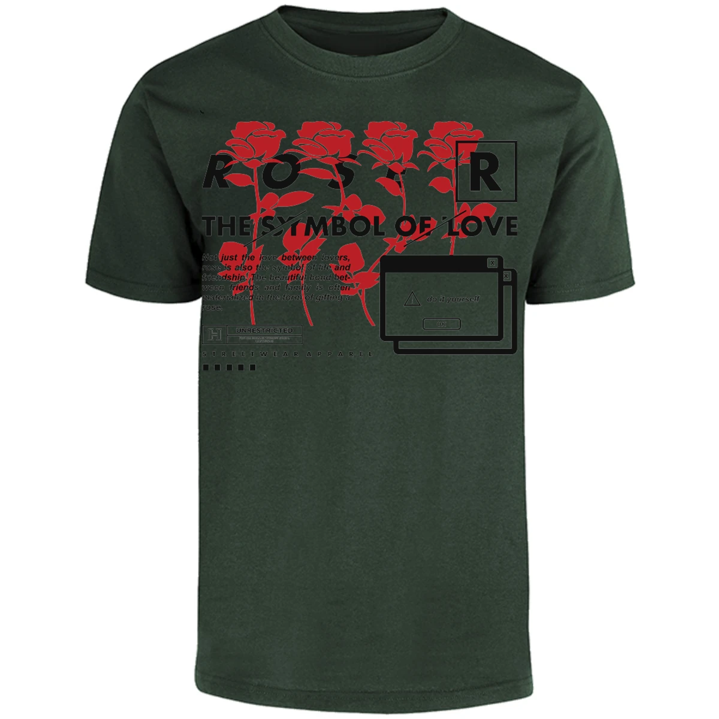 Playera Urbano Style The Simbol Of Love 138 para Adulto 24