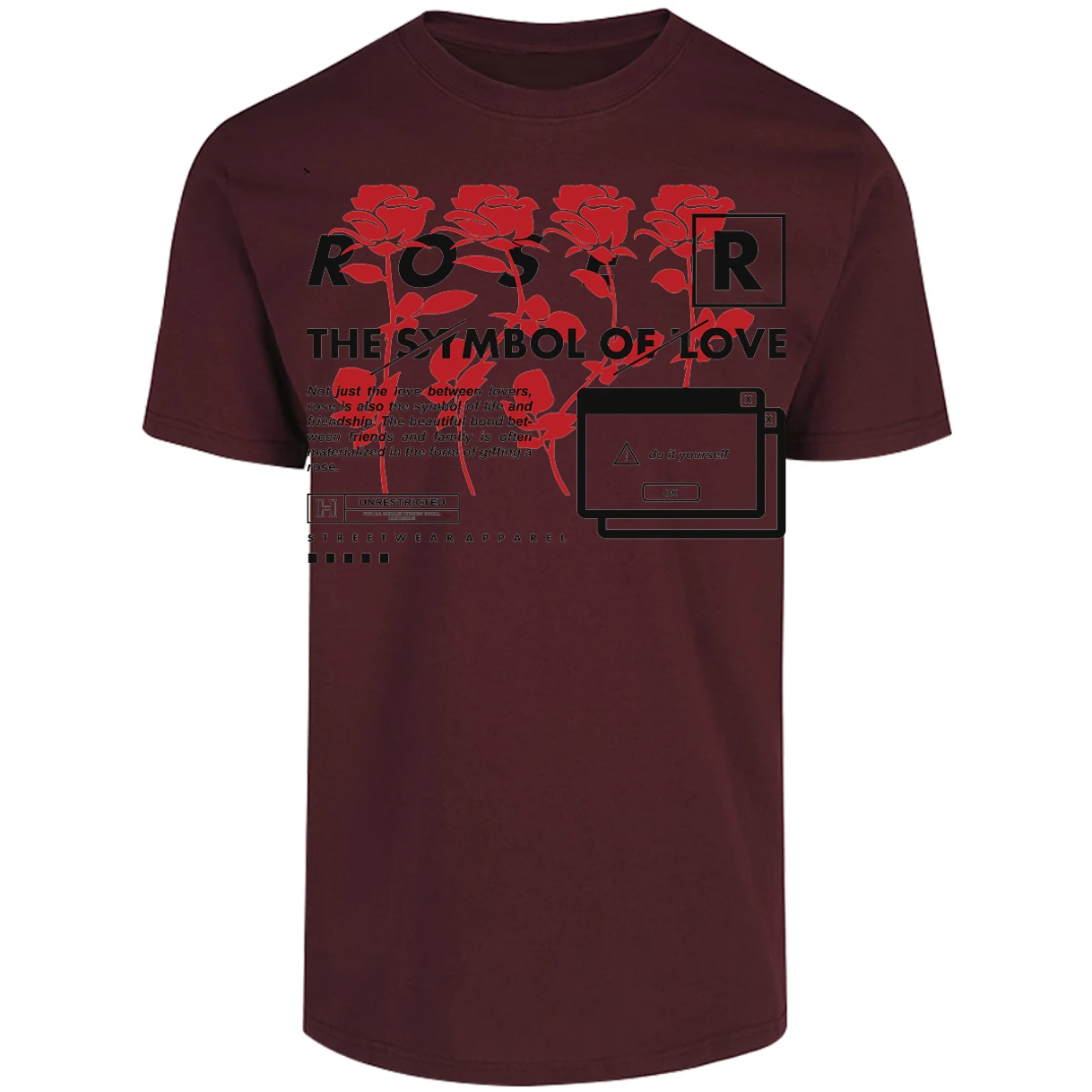 Playera Urbano Style The Simbol Of Love 138 para Adulto 27