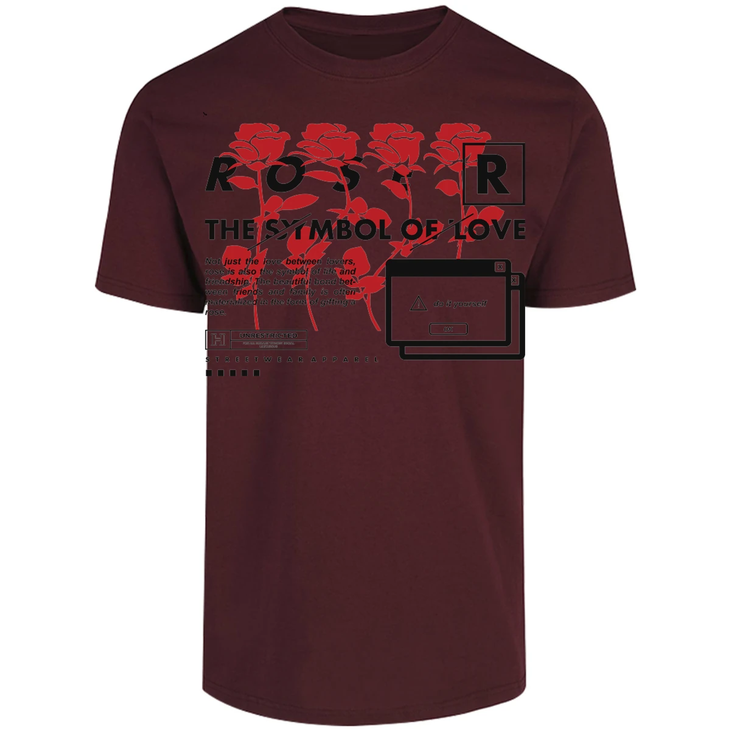 Playera Urbano Style The Simbol Of Love 138 para Adulto 27