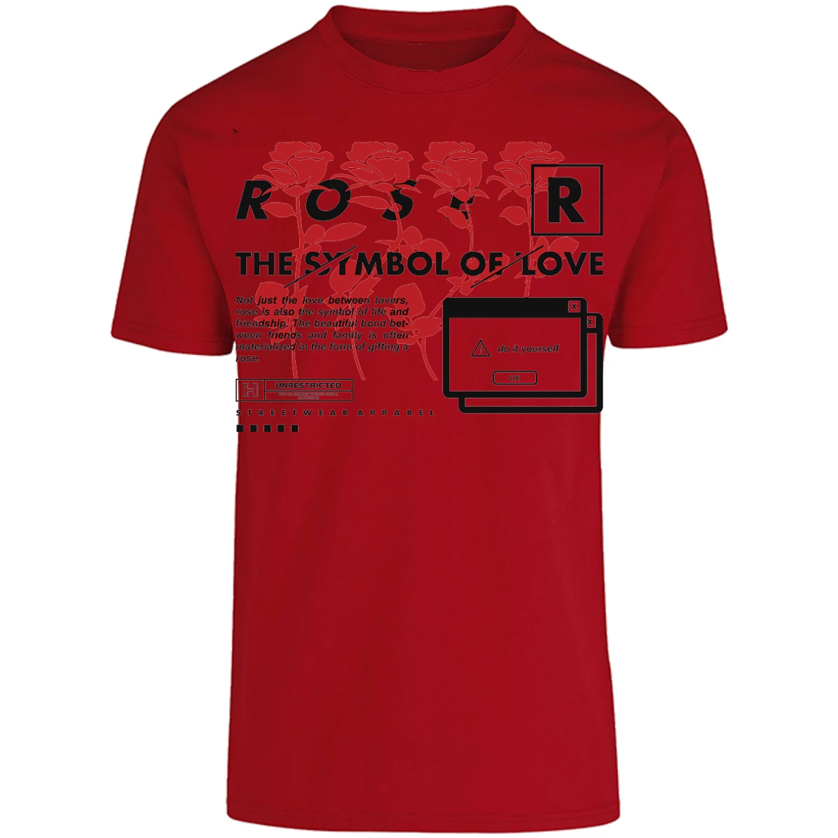 Playera Urbano Style The Simbol Of Love 138 para Adulto 30