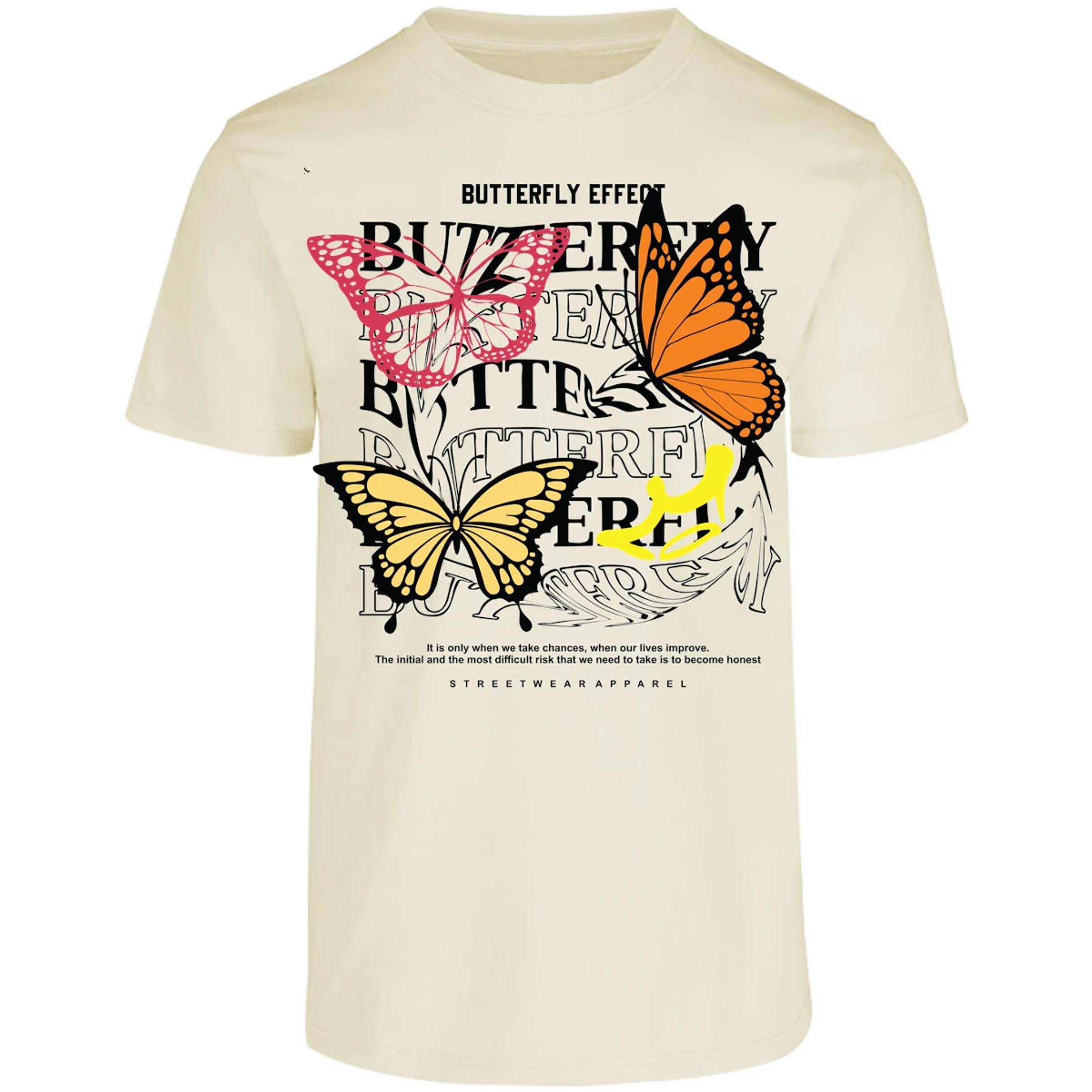Playera Urbano Style Butterfly Only Improve 362 para Adulto 17