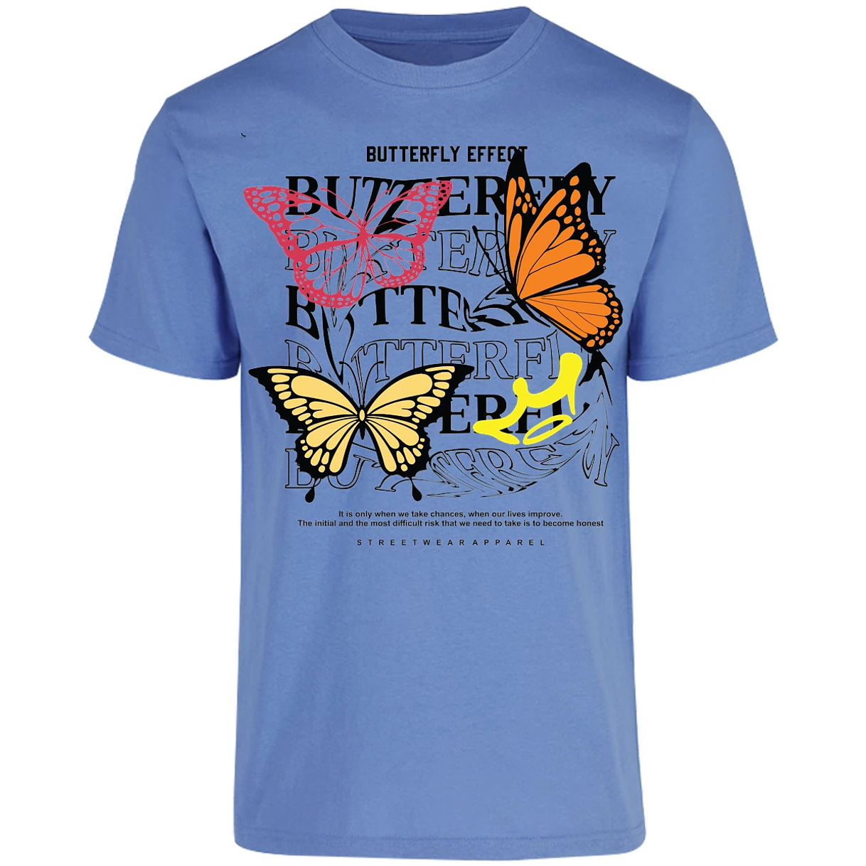Playera Urbano Style Butterfly Only Improve 362 para Adulto 9