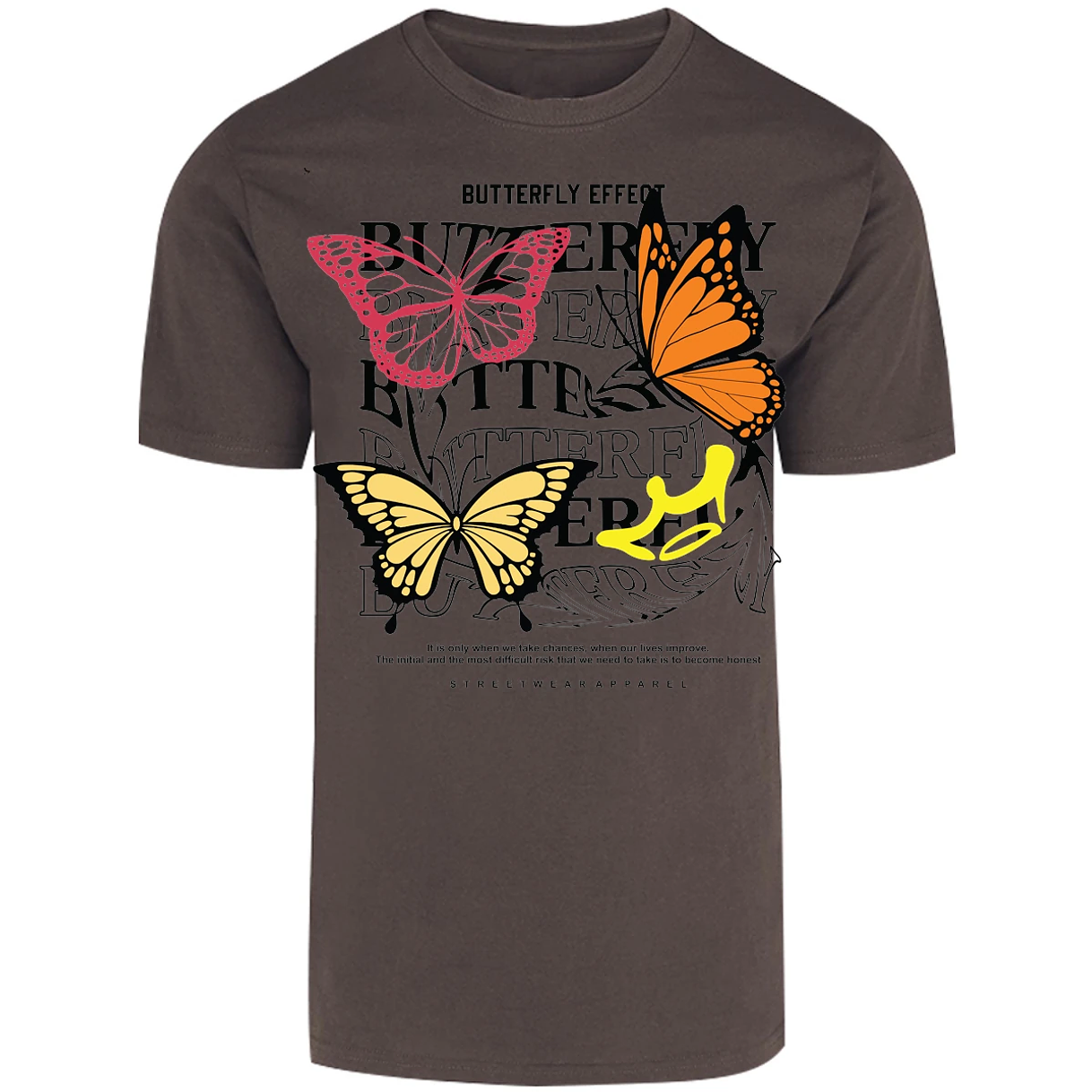 Playera Urbano Style Butterfly Only Improve 362 para Adulto 7