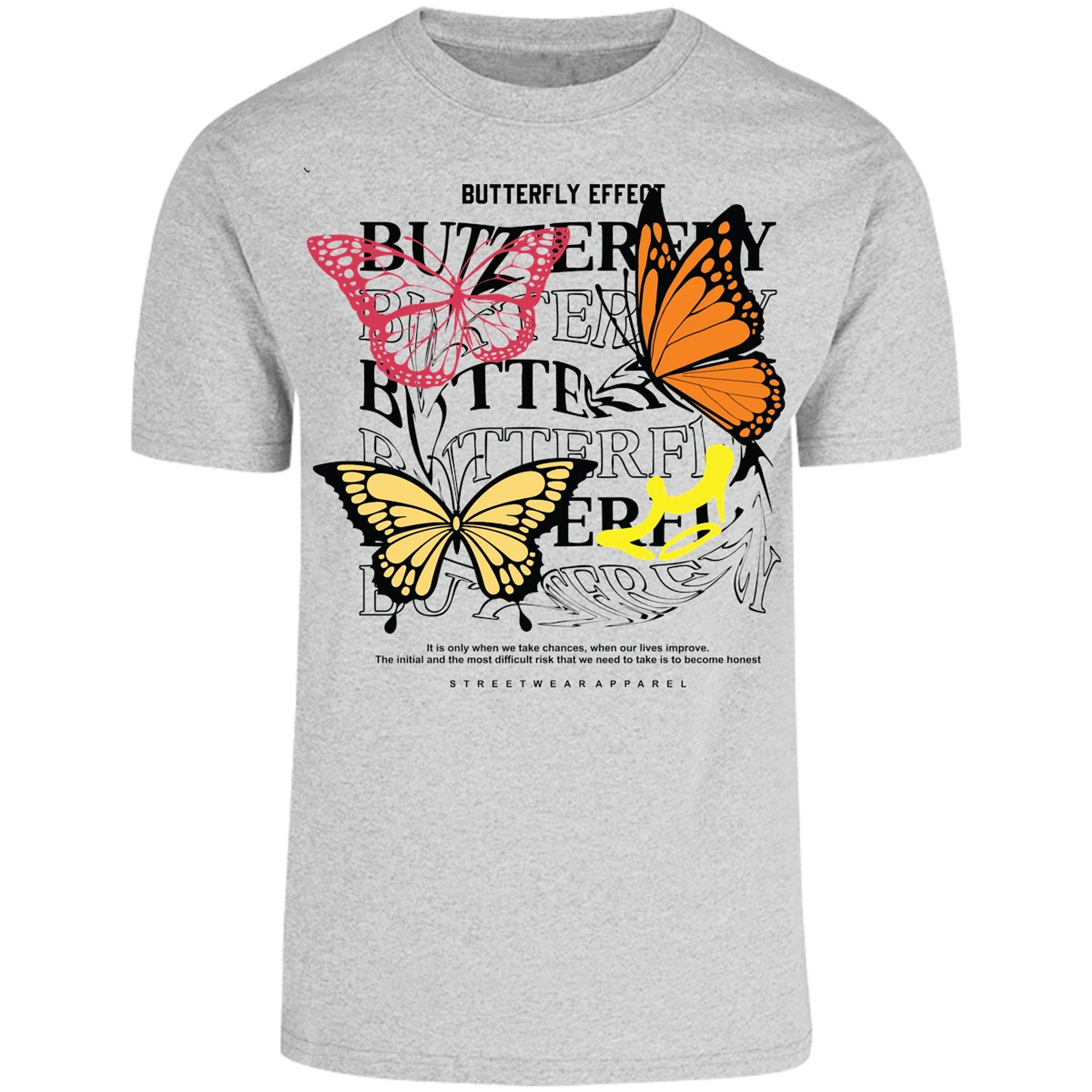 Playera Urbano Style Butterfly Only Improve 362 para Adulto 28