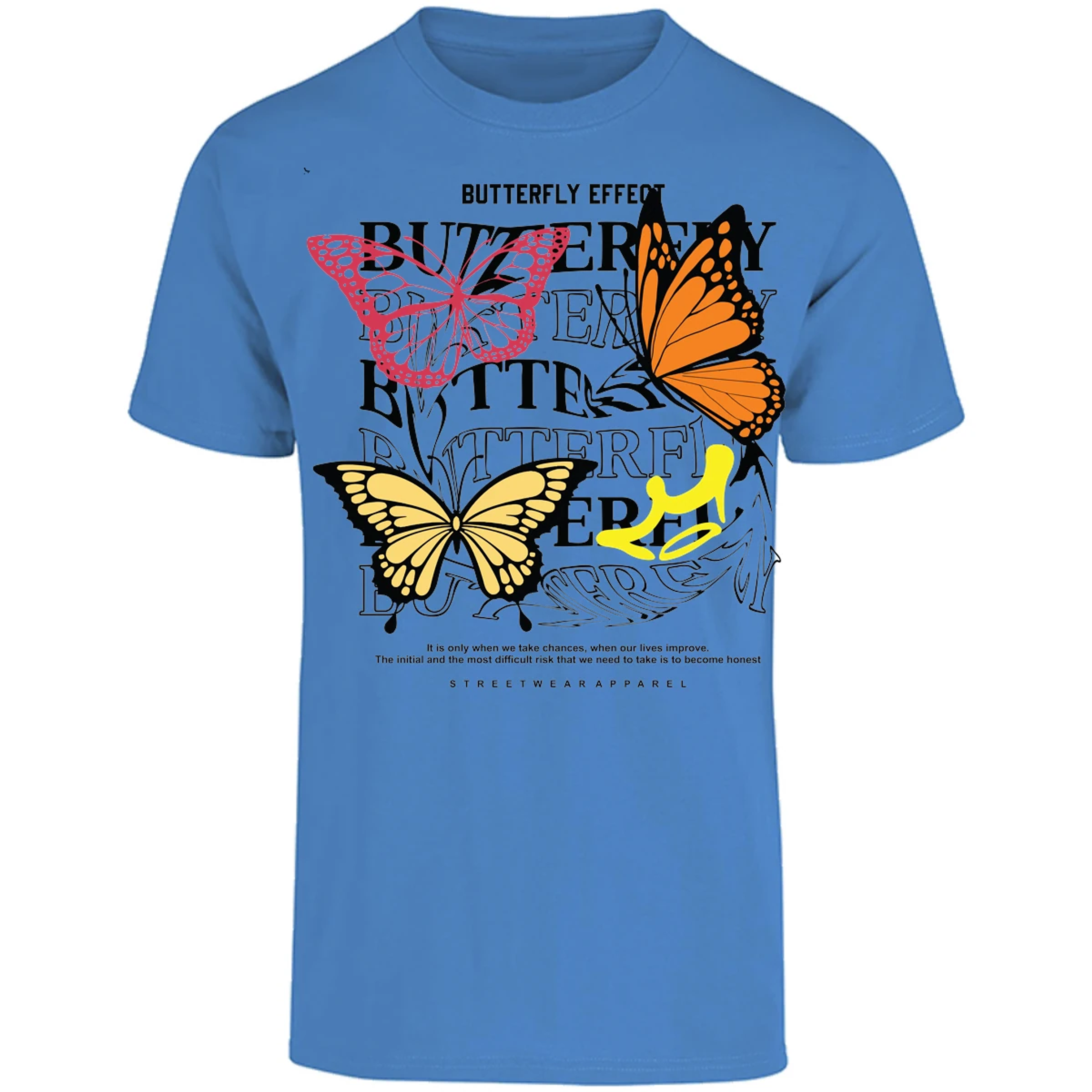 Playera Urbano Style Butterfly Only Improve 362 para Adulto 6