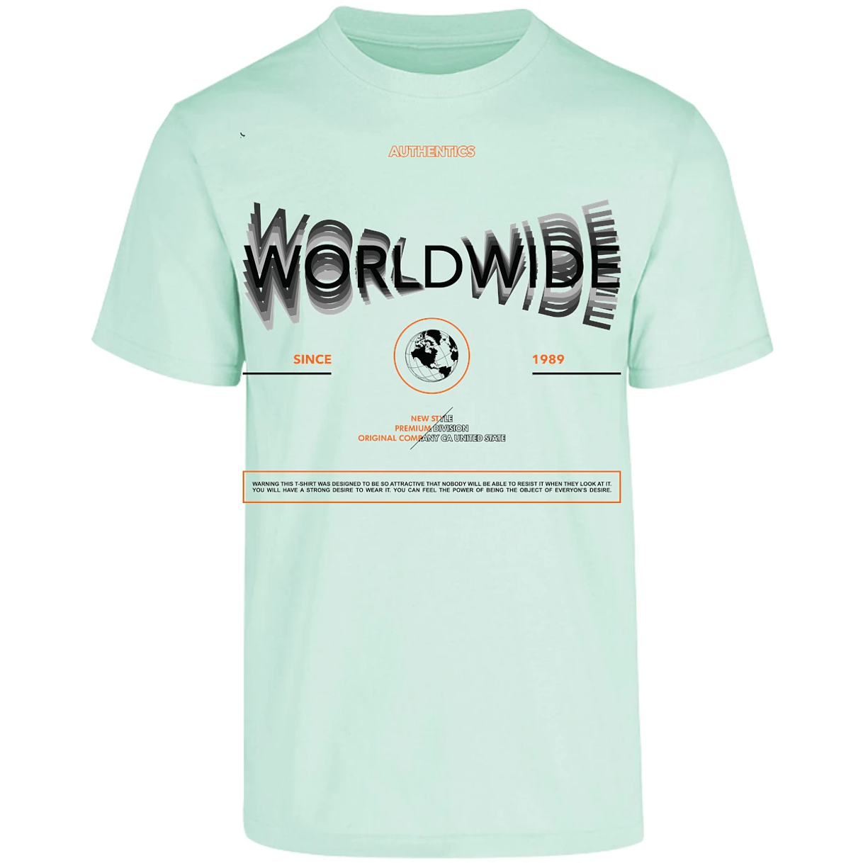 Playera Urbano Style 1989 Original Warning 4 para Adulto 9