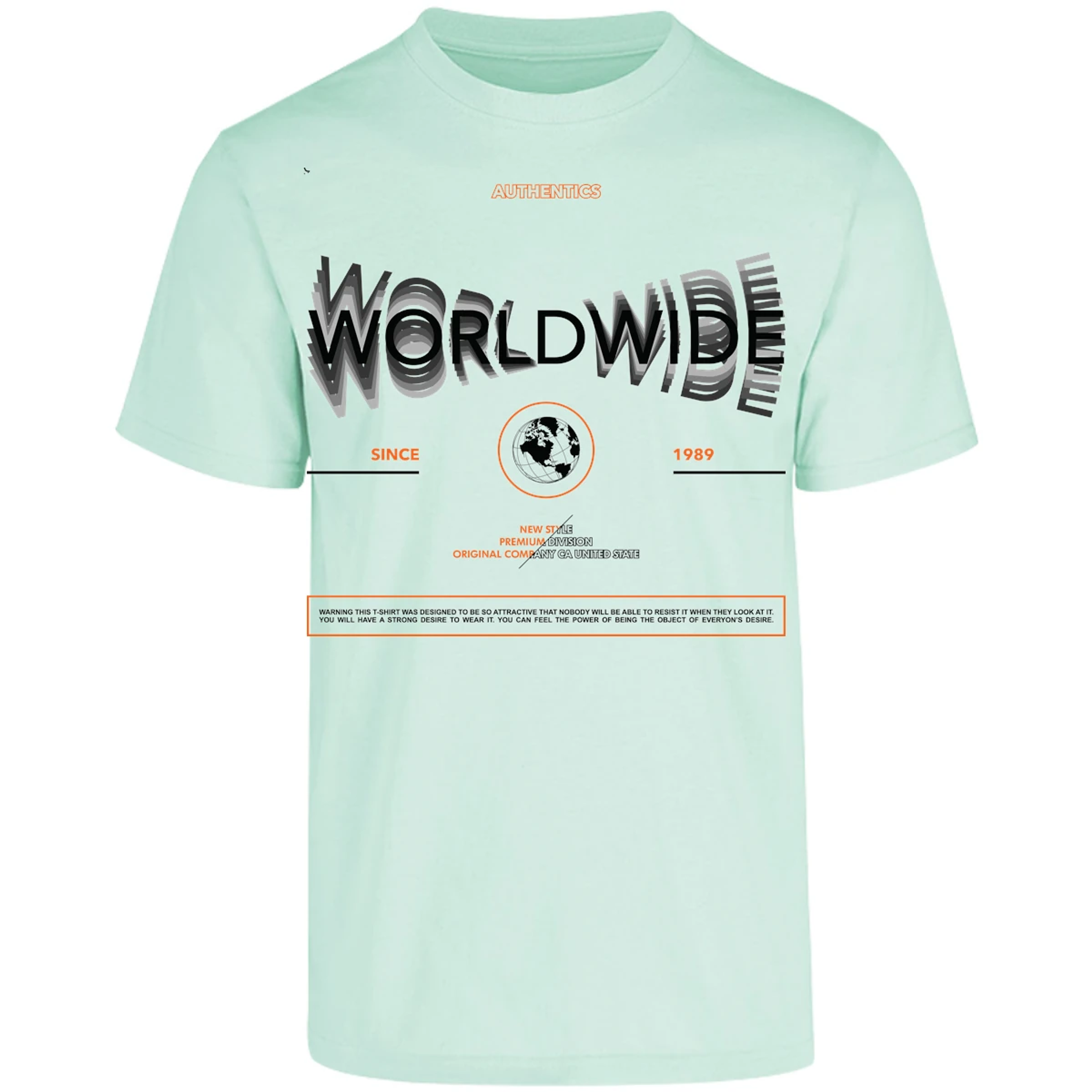 Playera Urbano Style 1989 Original Warning 4 para Adulto 9