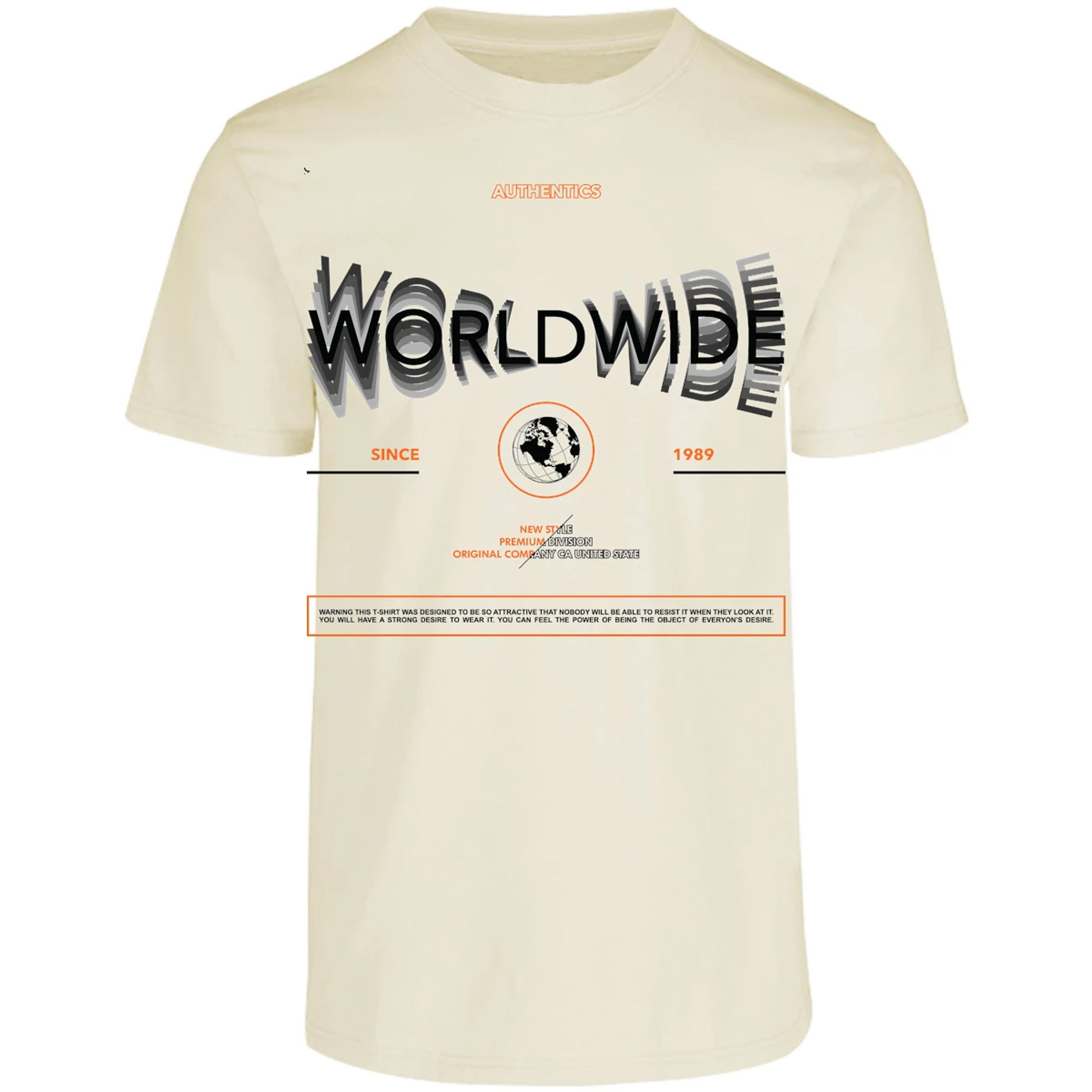 Playera Urbano Style 1989 Original Warning 4 para Adulto 23