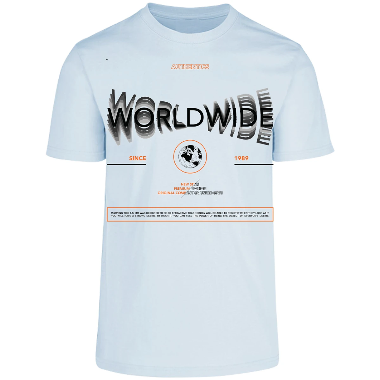 Playera Urbano Style 1989 Original Warning 4 para Adulto 1