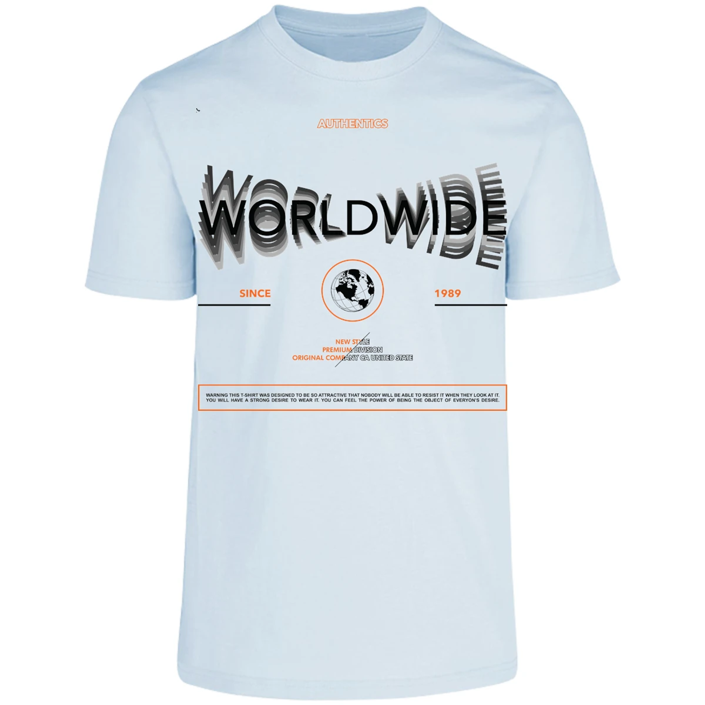 Playera Urbano Style 1989 Original Warning 4 para Adulto 1