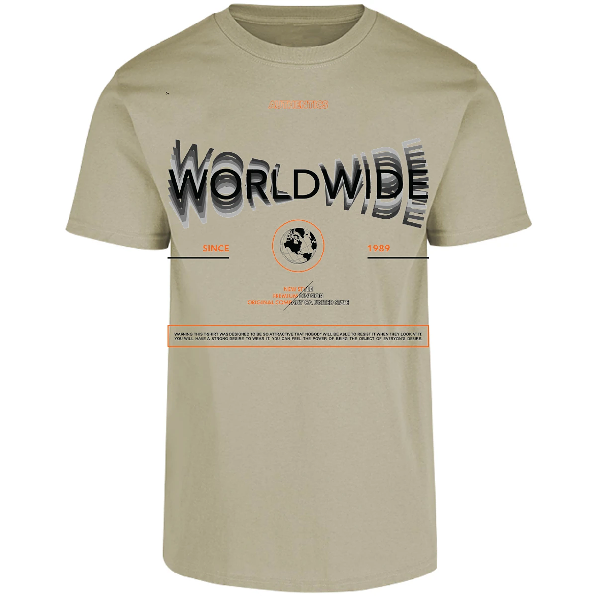 Playera Urbano Style 1989 Original Warning 4 para Adulto 3