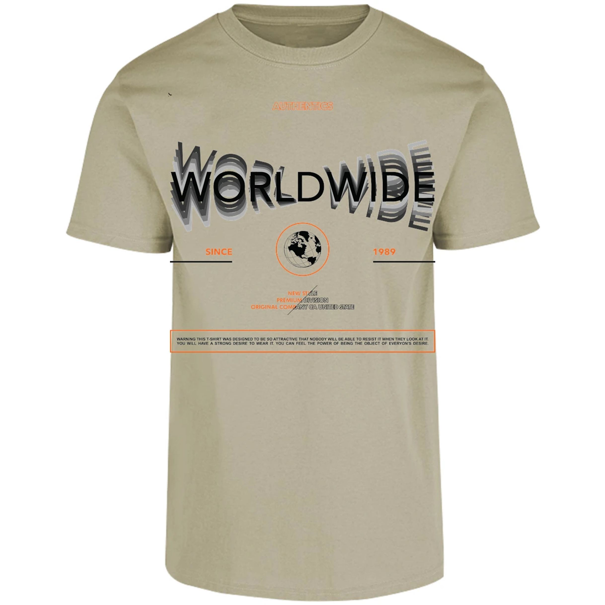 Playera Urbano Style 1989 Original Warning 4 para Adulto 3