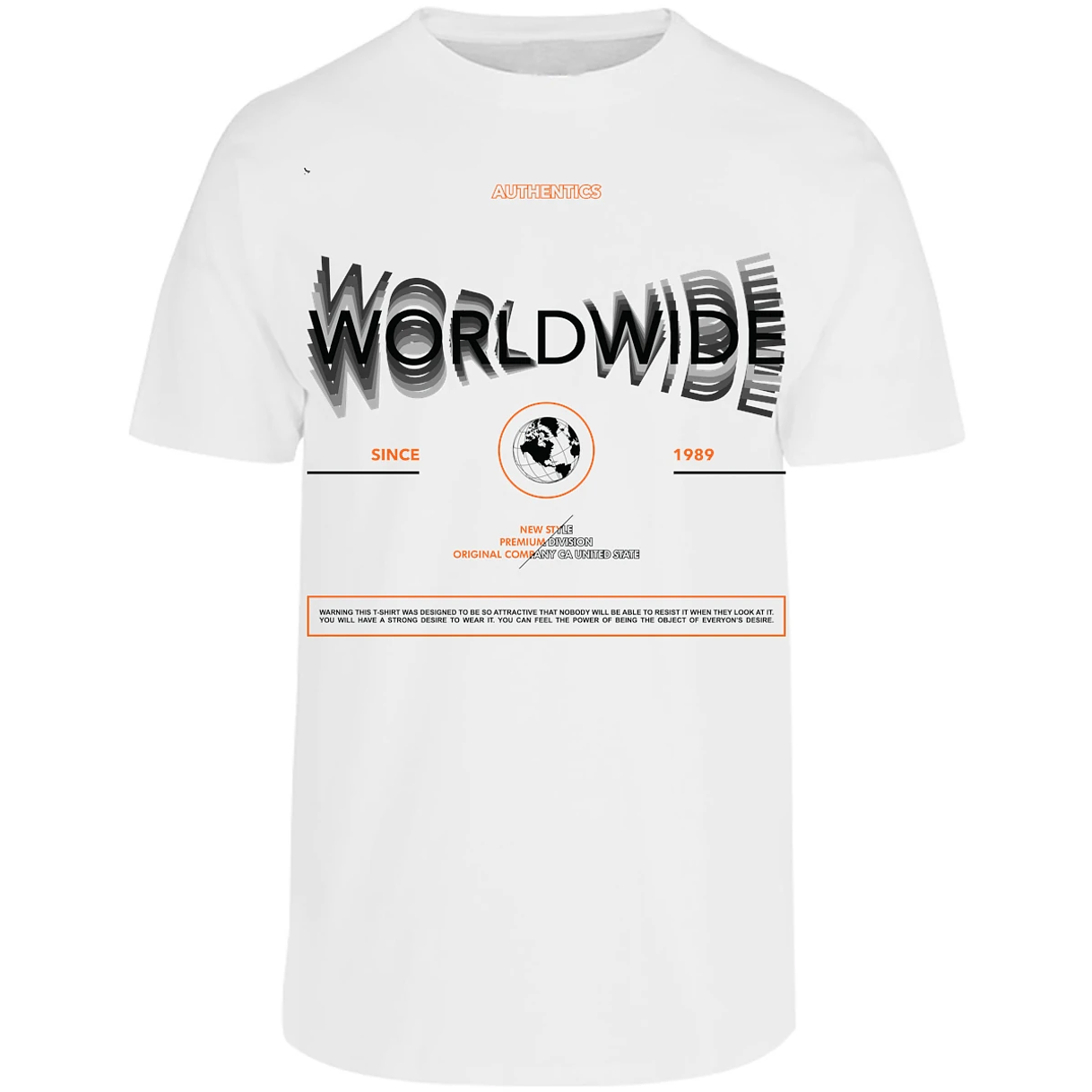 Playera Urbano Style 1989 Original Warning 4 para Adulto 6