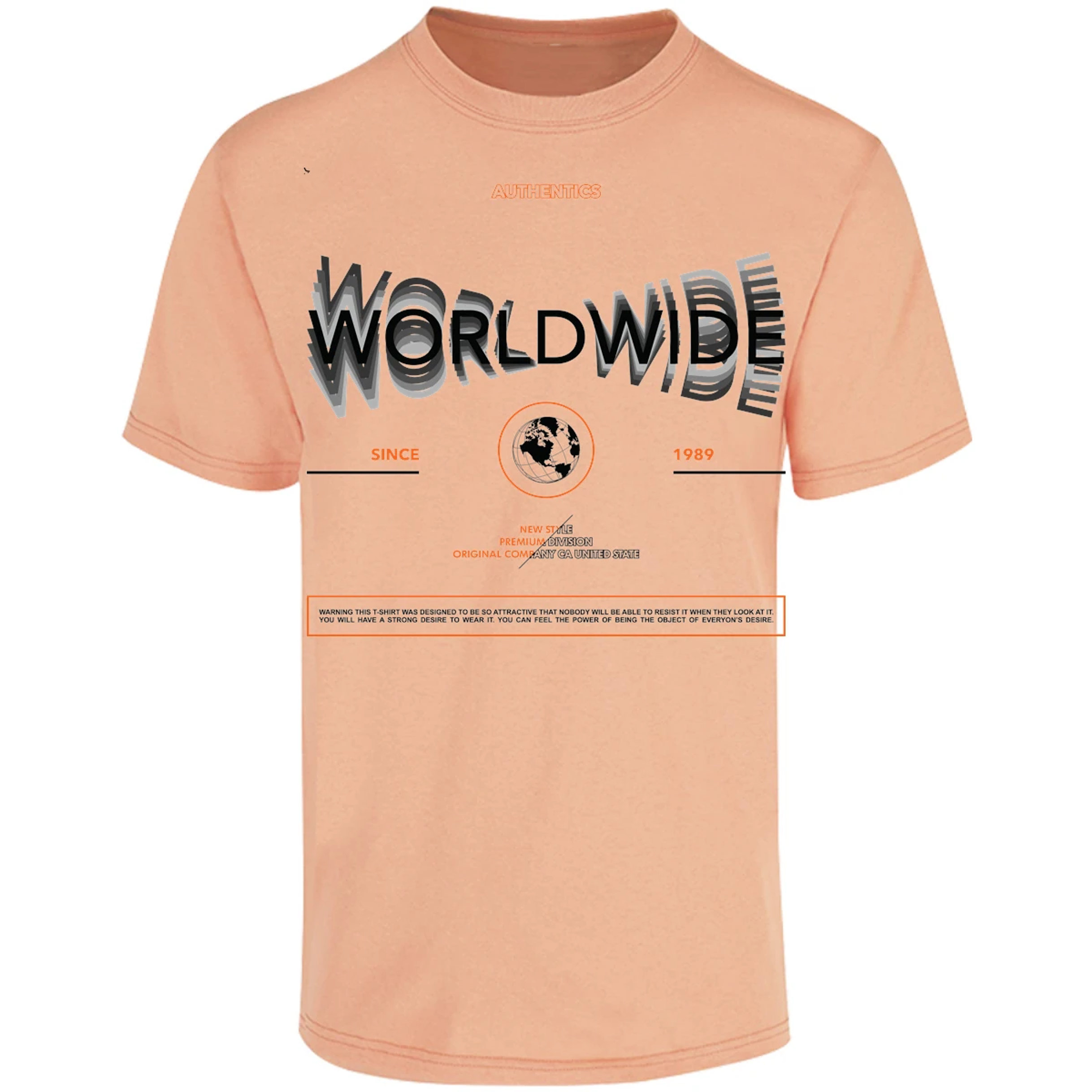 Playera Urbano Style 1989 Original Warning 4 para Adulto 18