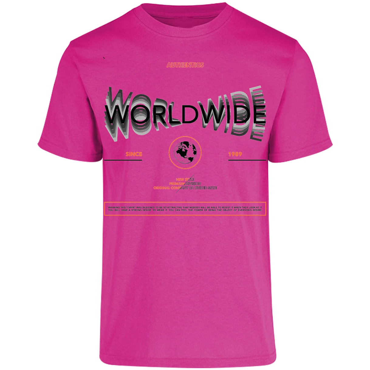 Playera Urbano Style 1989 Original Warning 4 para Adulto 10