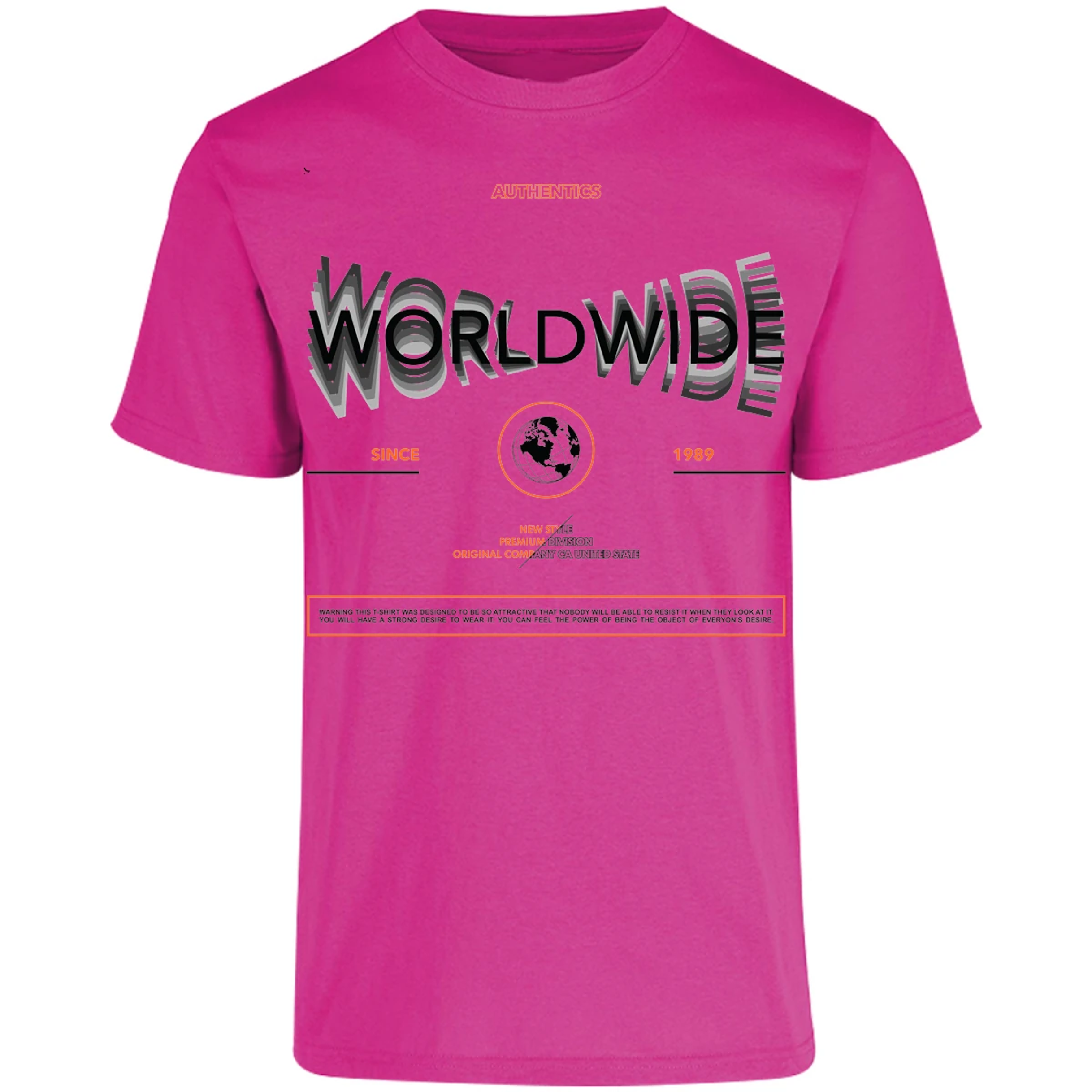 Playera Urbano Style 1989 Original Warning 4 para Adulto 10