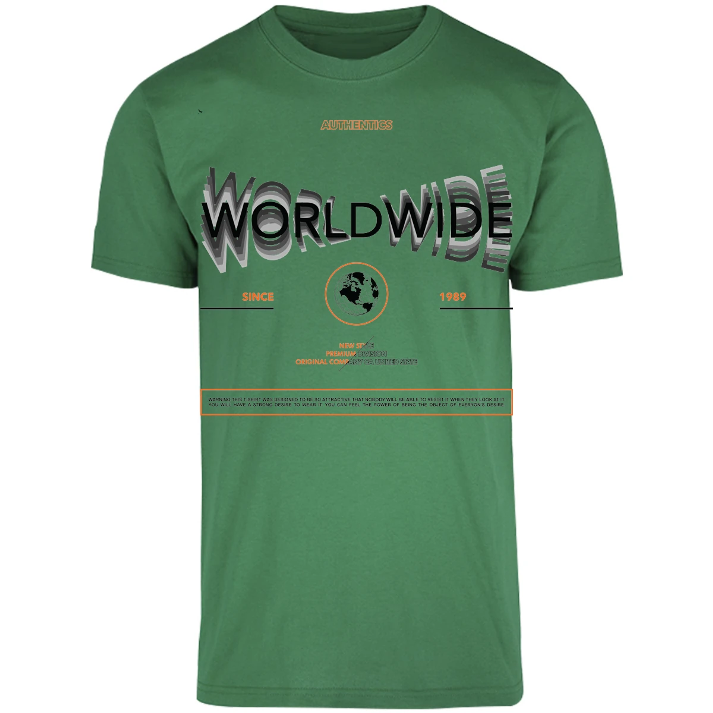 Playera Urbano Style 1989 Original Warning 4 para Adulto 5