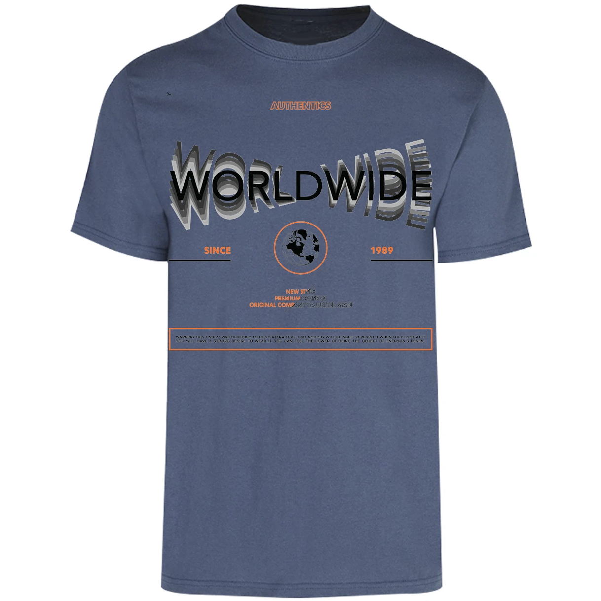 Playera Urbano Style 1989 Original Warning 4 para Adulto 4