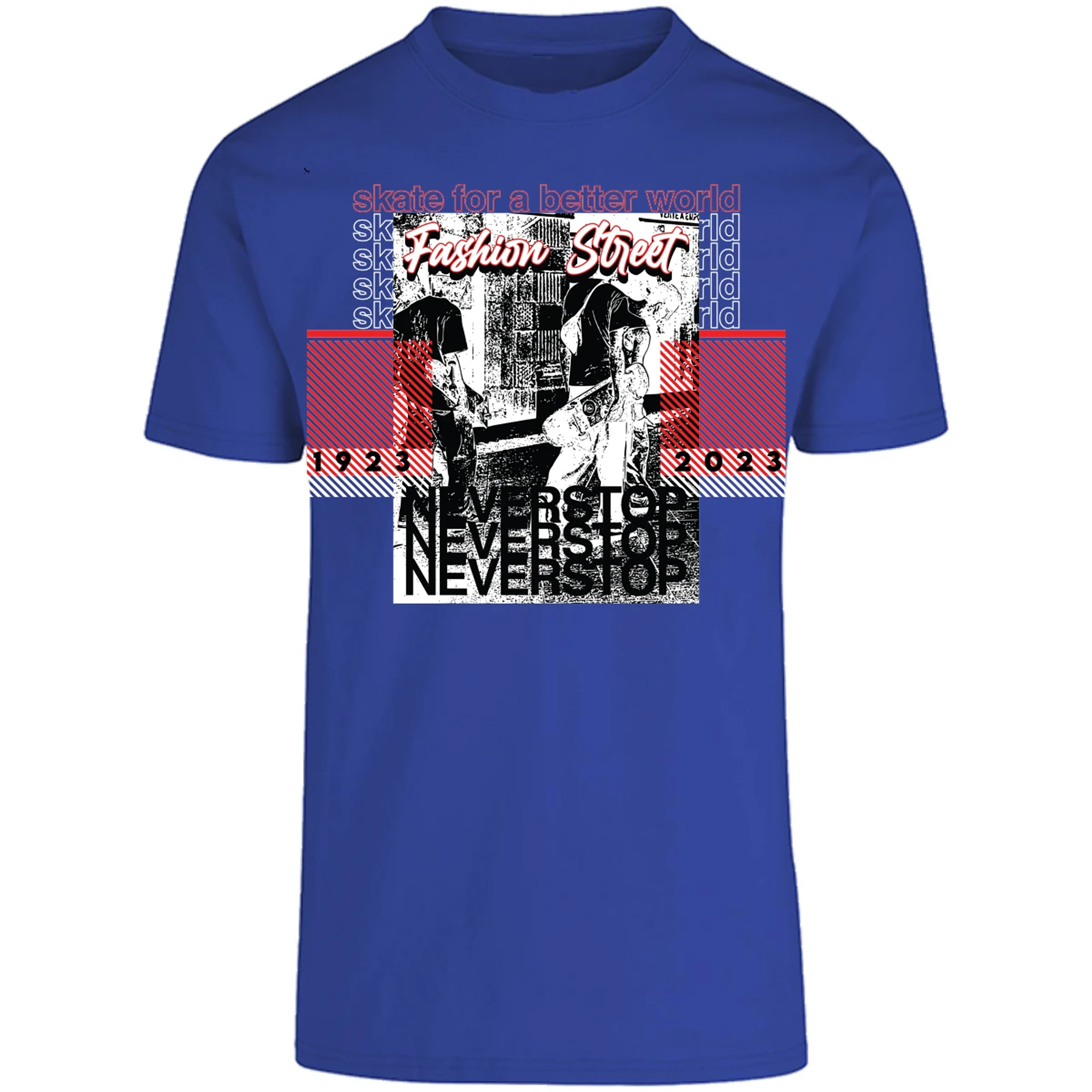 Playera Urbano Style Skate For Better Wold 157 para Adulto 1