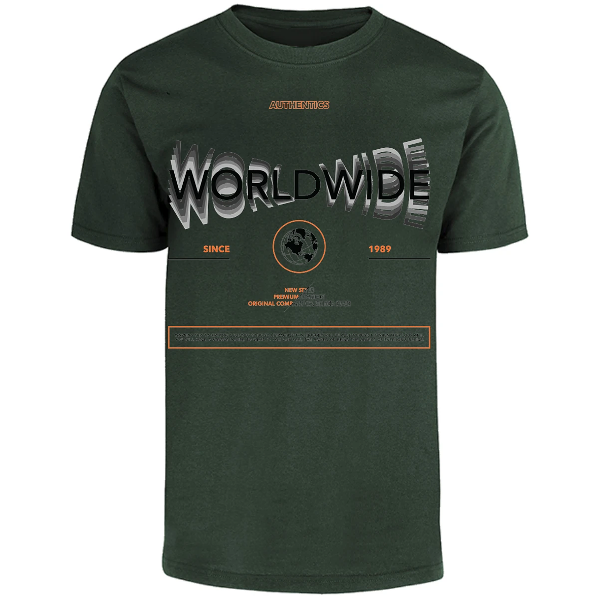 Playera Urbano Style 1989 Original Warning 4 para Adulto 7