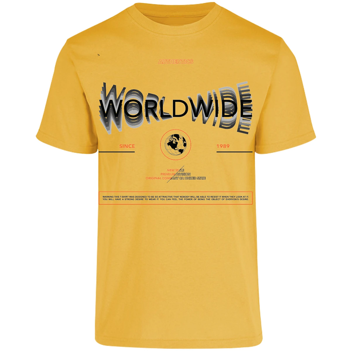 Playera Urbano Style 1989 Original Warning 4 para Adulto 8