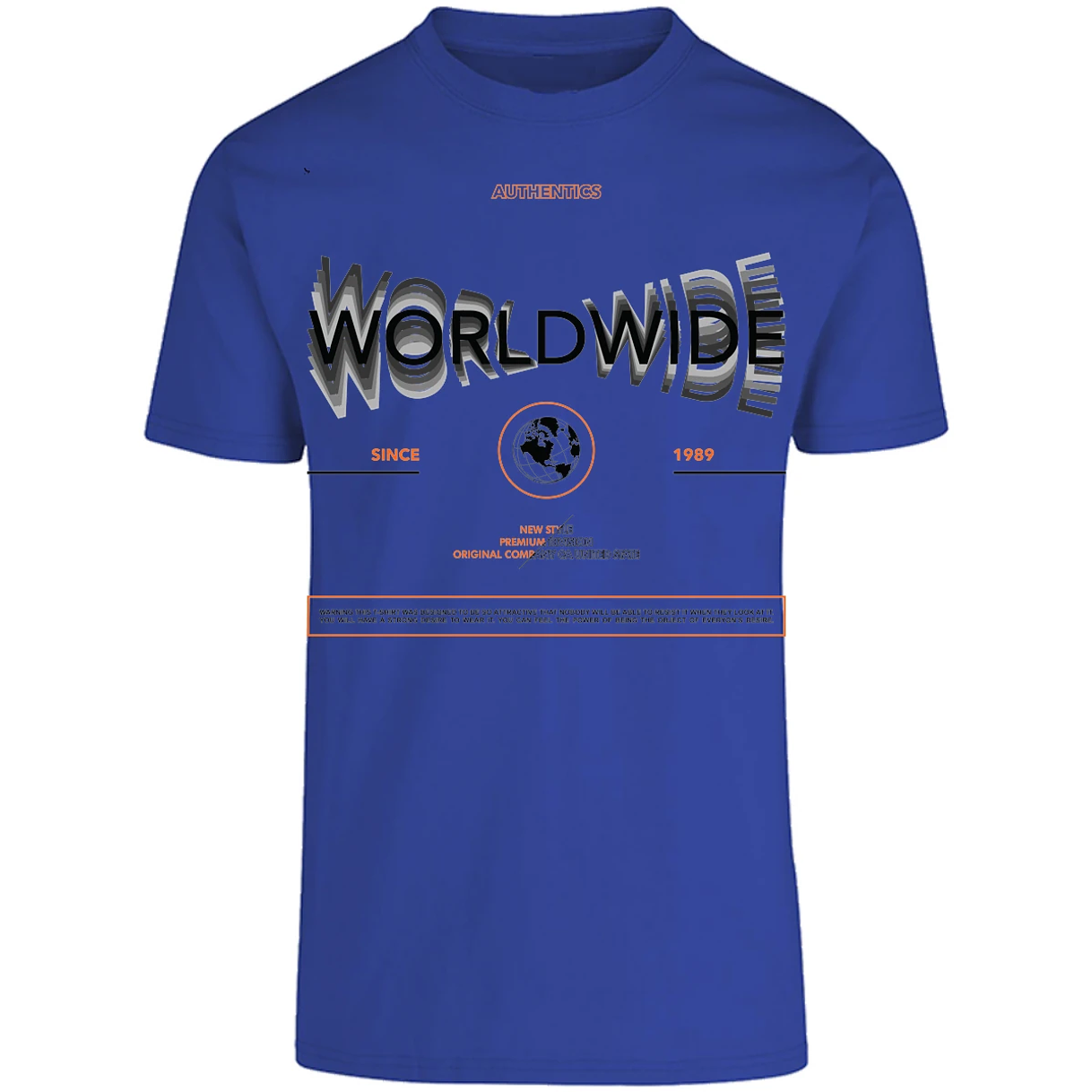 Playera Urbano Style 1989 Original Warning 4 para Adulto 13