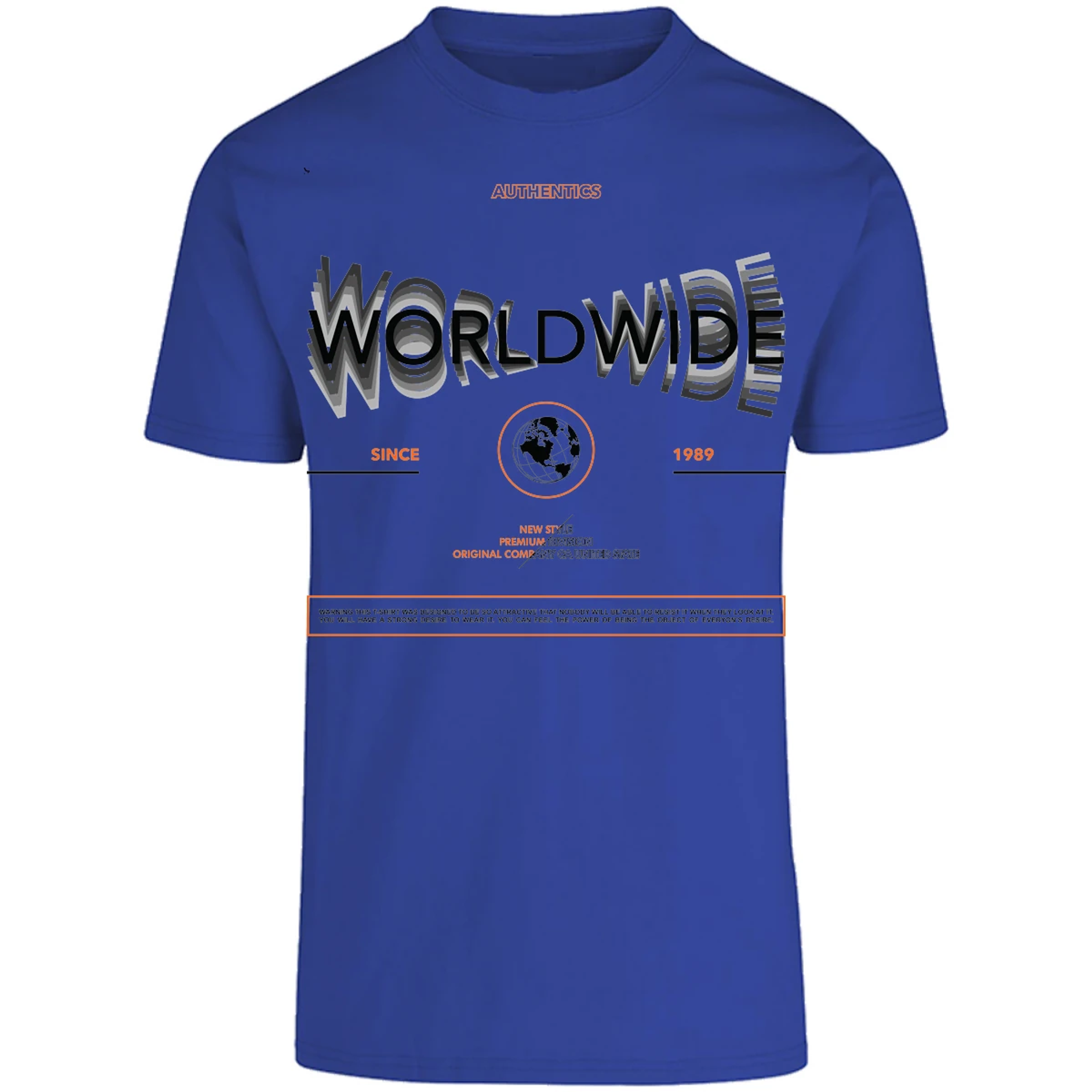 Playera Urbano Style 1989 Original Warning 4 para Adulto 13