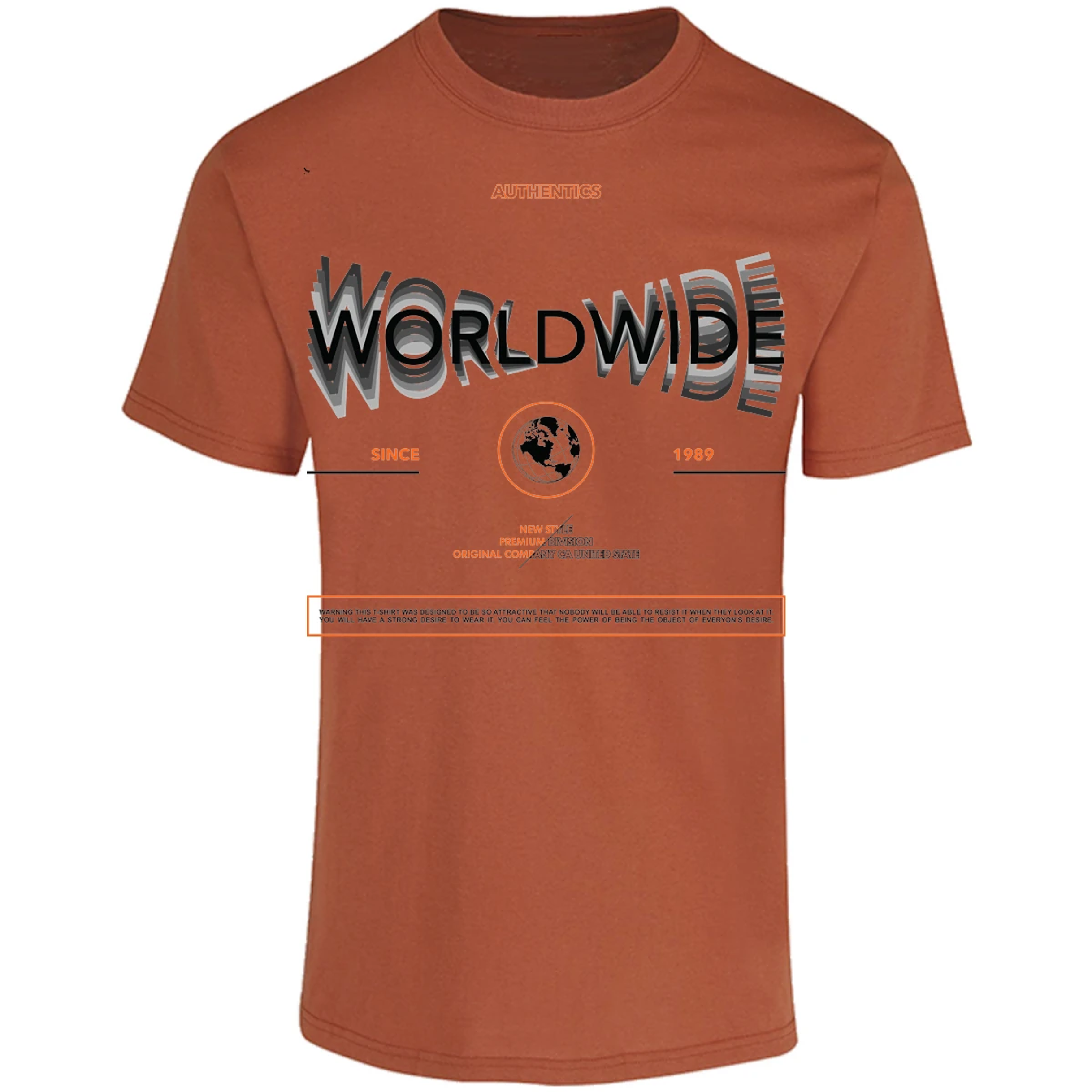 Playera Urbano Style 1989 Original Warning 4 para Adulto 14