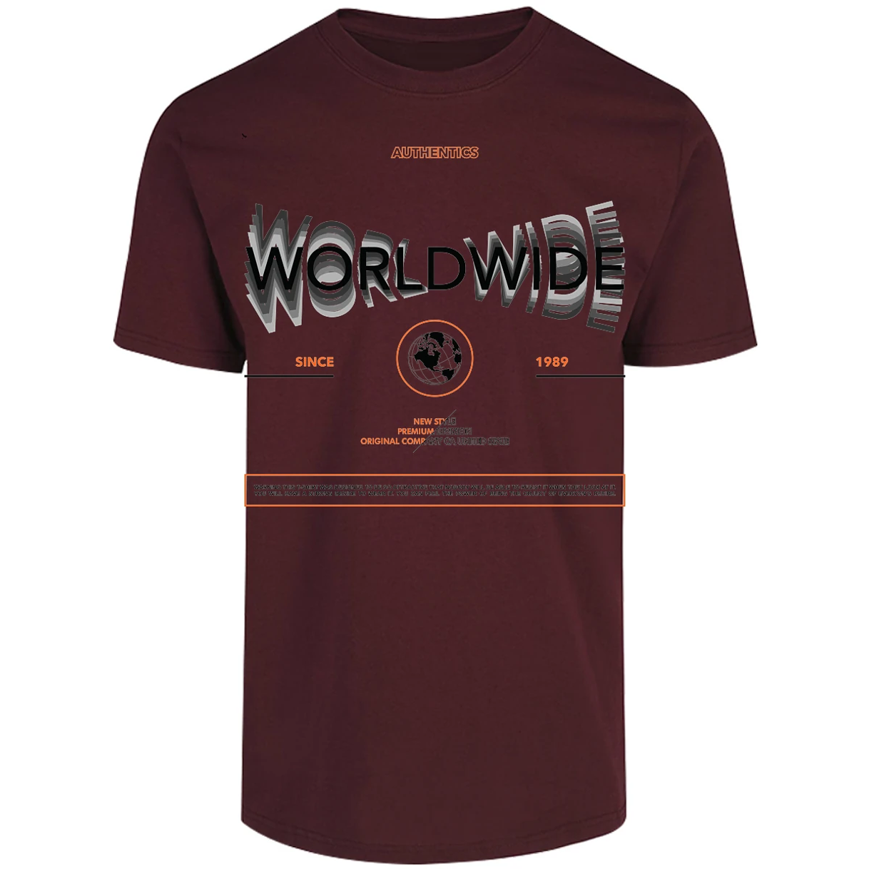 Playera Urbano Style 1989 Original Warning 4 para Adulto 17