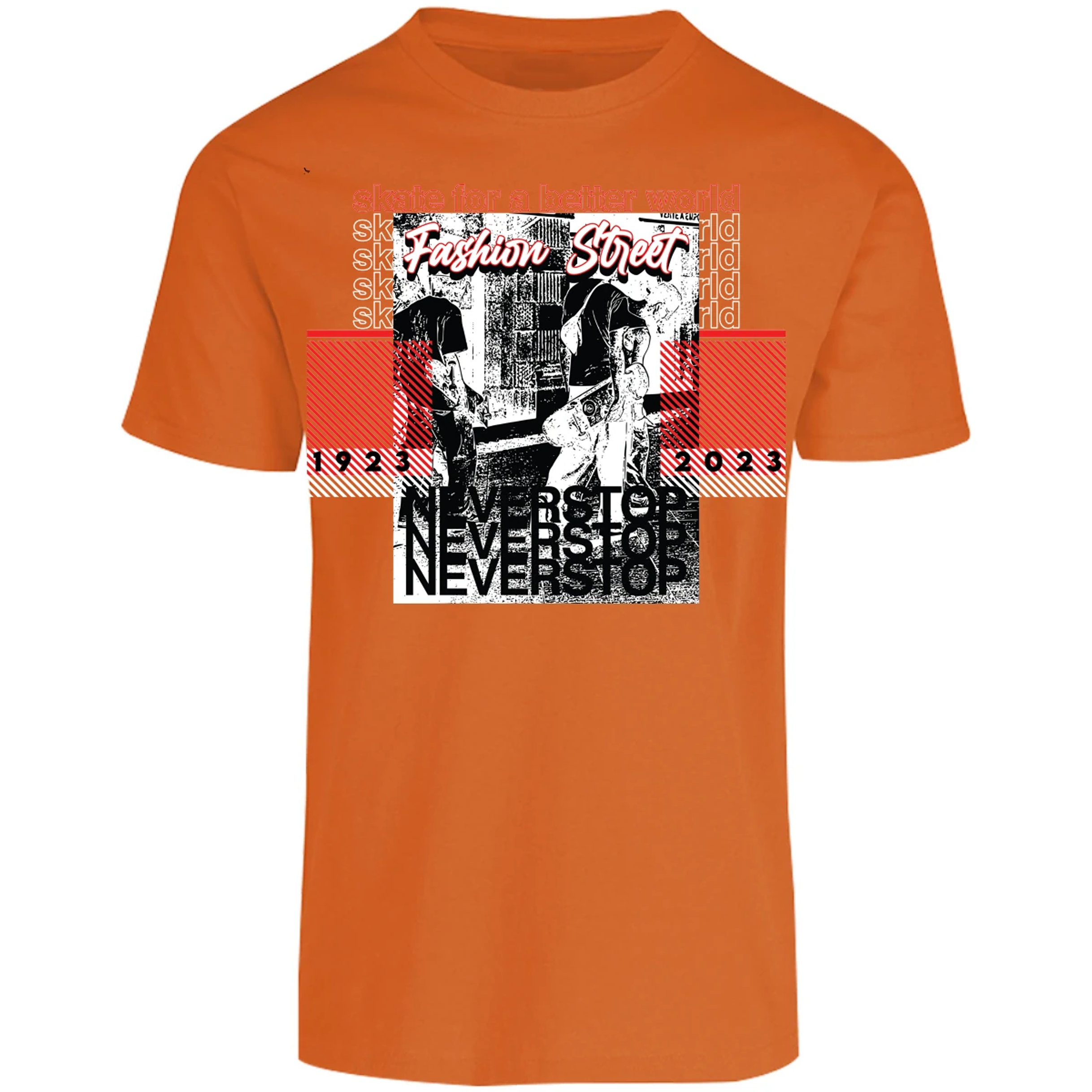 Playera Urbano Style Skate For Better Wold 157 para Adulto 11