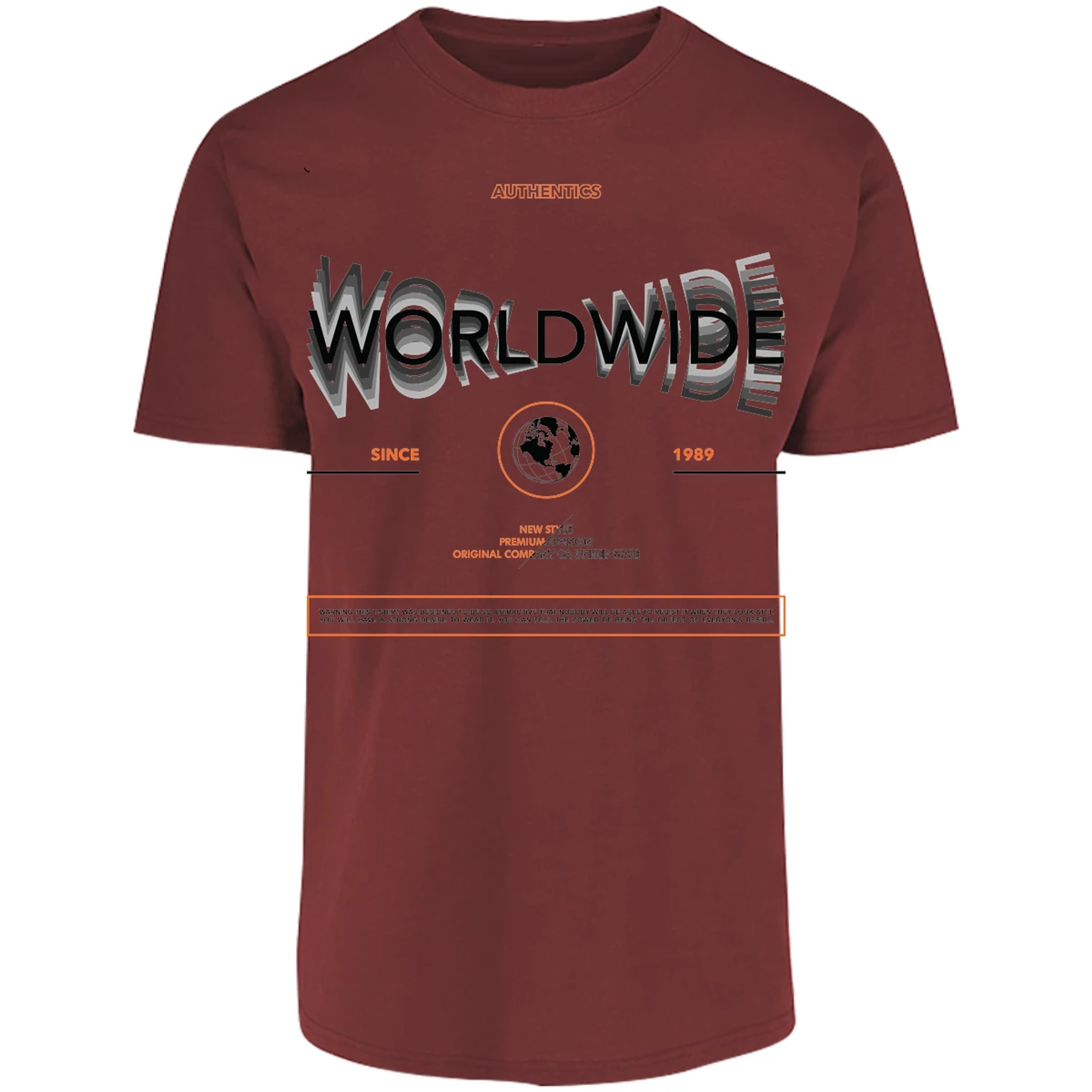 Playera Urbano Style 1989 Original Warning 4 para Adulto 22