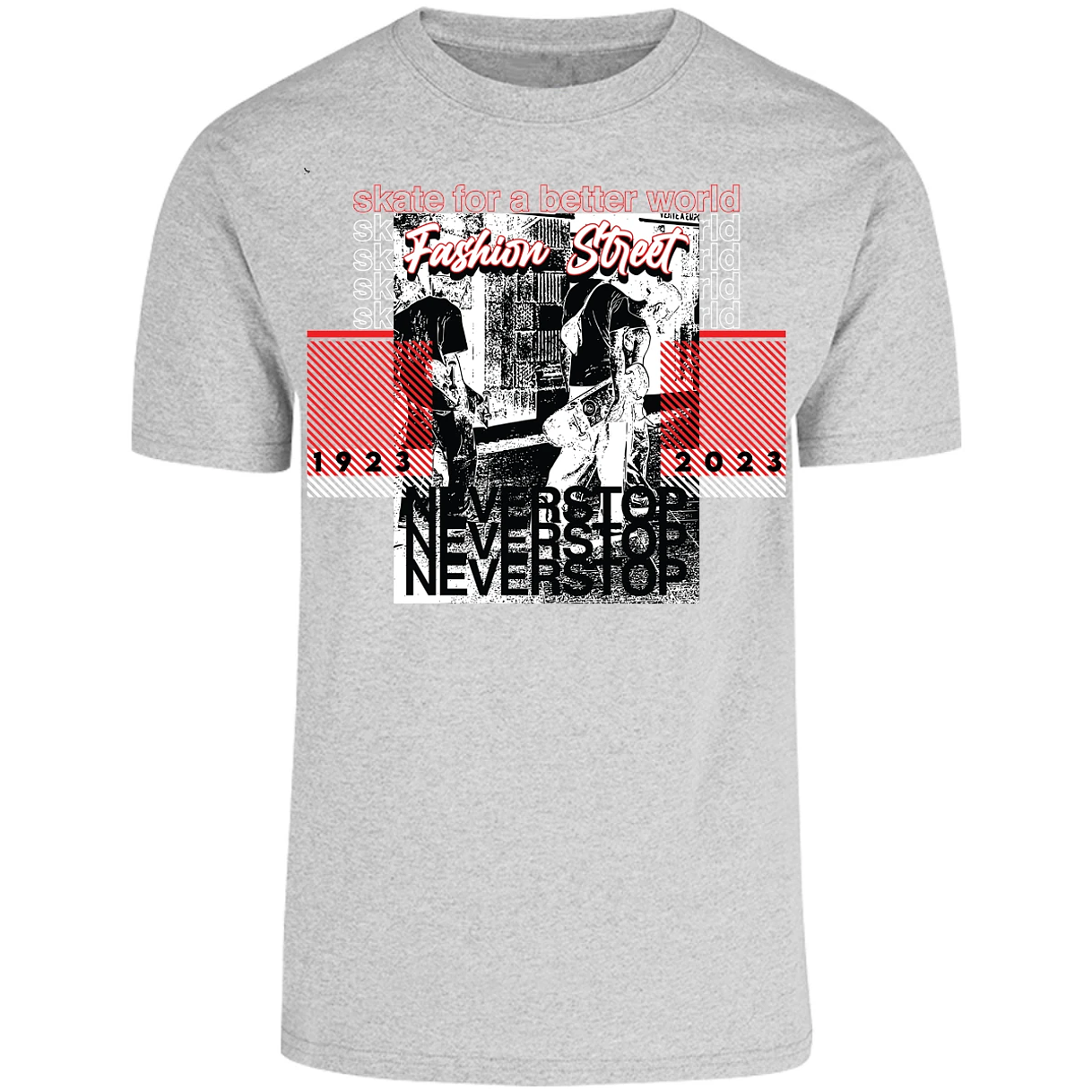 Playera Urbano Style Skate For Better Wold 157 para Adulto 17