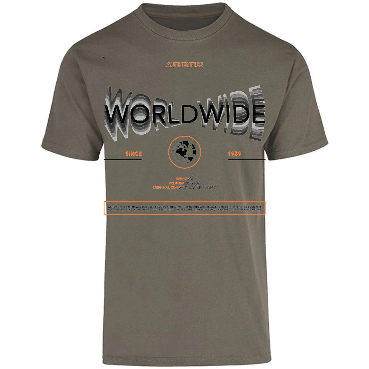 Playera Urbano Style 1989 Original Warning 4 para Adulto 25