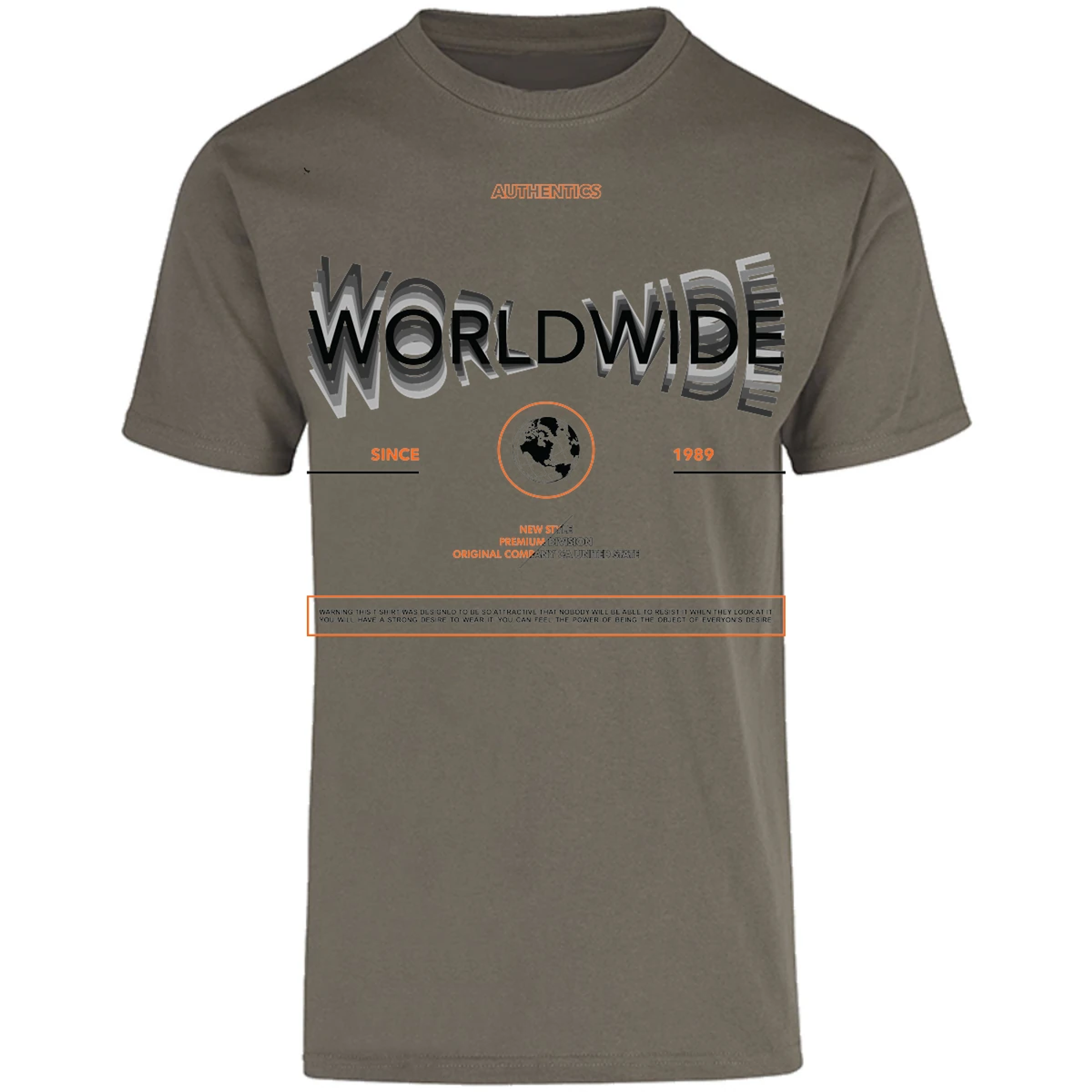 Playera Urbano Style 1989 Original Warning 4 para Adulto 25