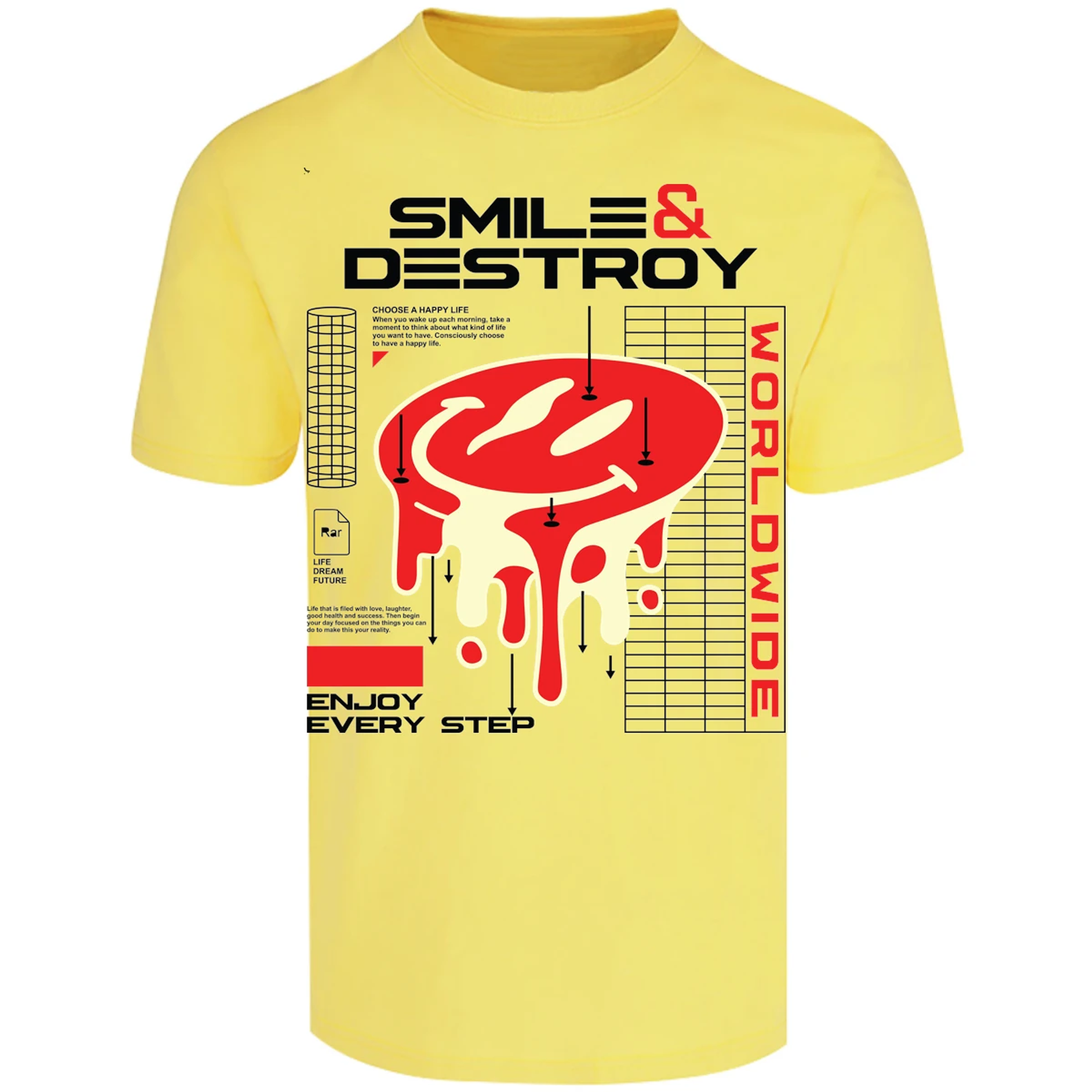 Playera Urbano Style Troy Vav Enjoy 344 para Adulto 24