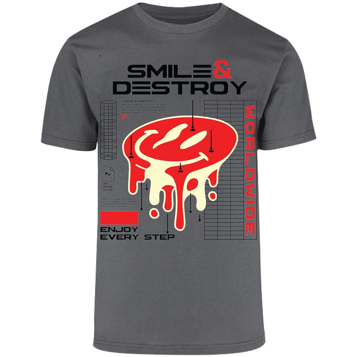 Playera Urbano Style Troy Vav Enjoy 344 para Adulto 19