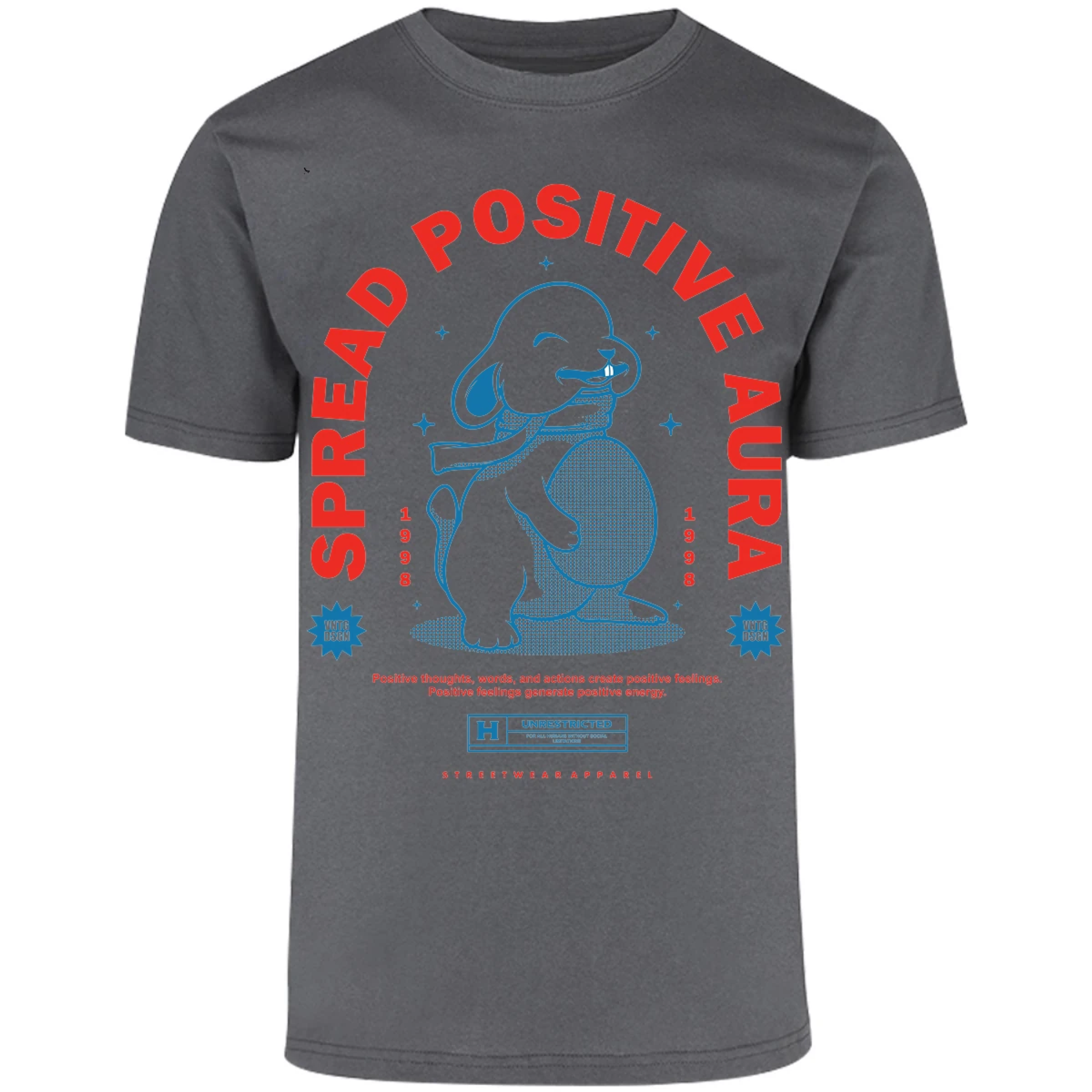 Playera Urbano Style Spread Positive Aura 337 para Adulto 27