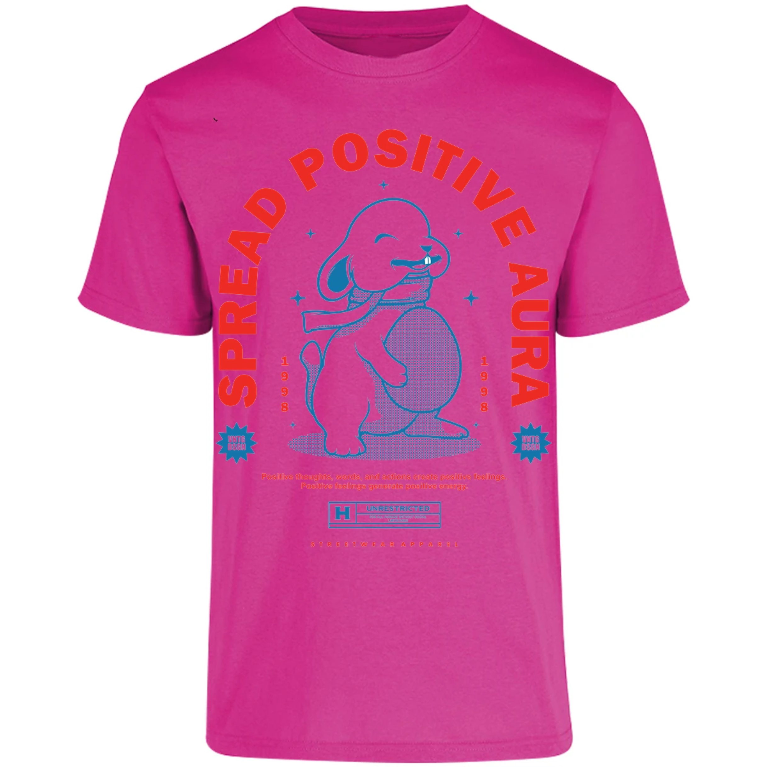 Playera Urbano Style Spread Positive Aura 337 para Adulto 8