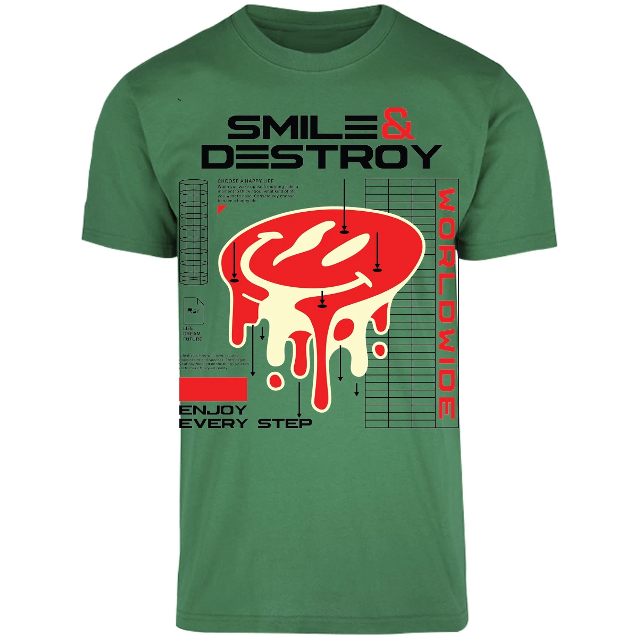 Playera Urbano Style Troy Vav Enjoy 344 para Adulto 30