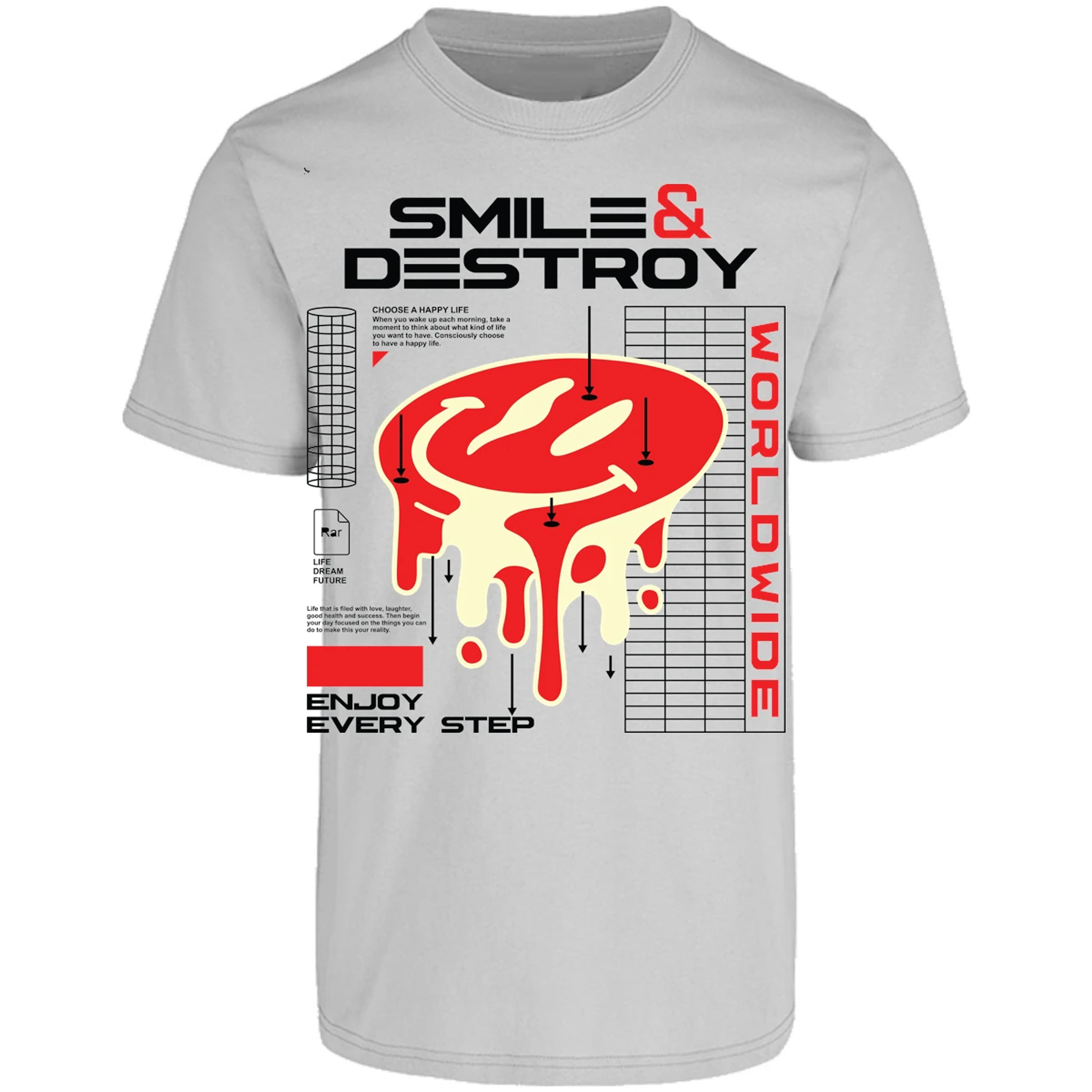 Playera Urbano Style Troy Vav Enjoy 344 para Adulto 3