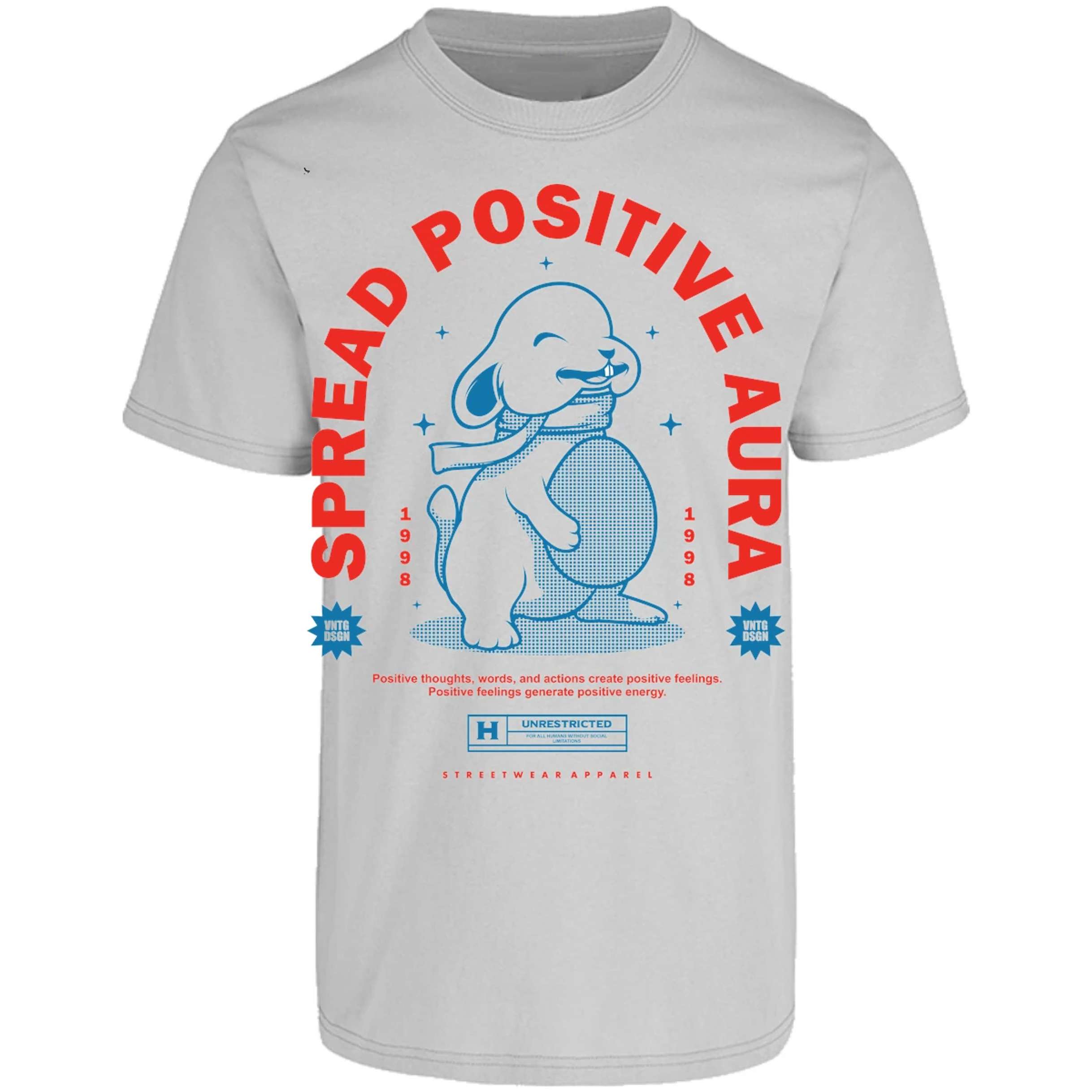 Playera Urbano Style Spread Positive Aura 337 para Adulto 4