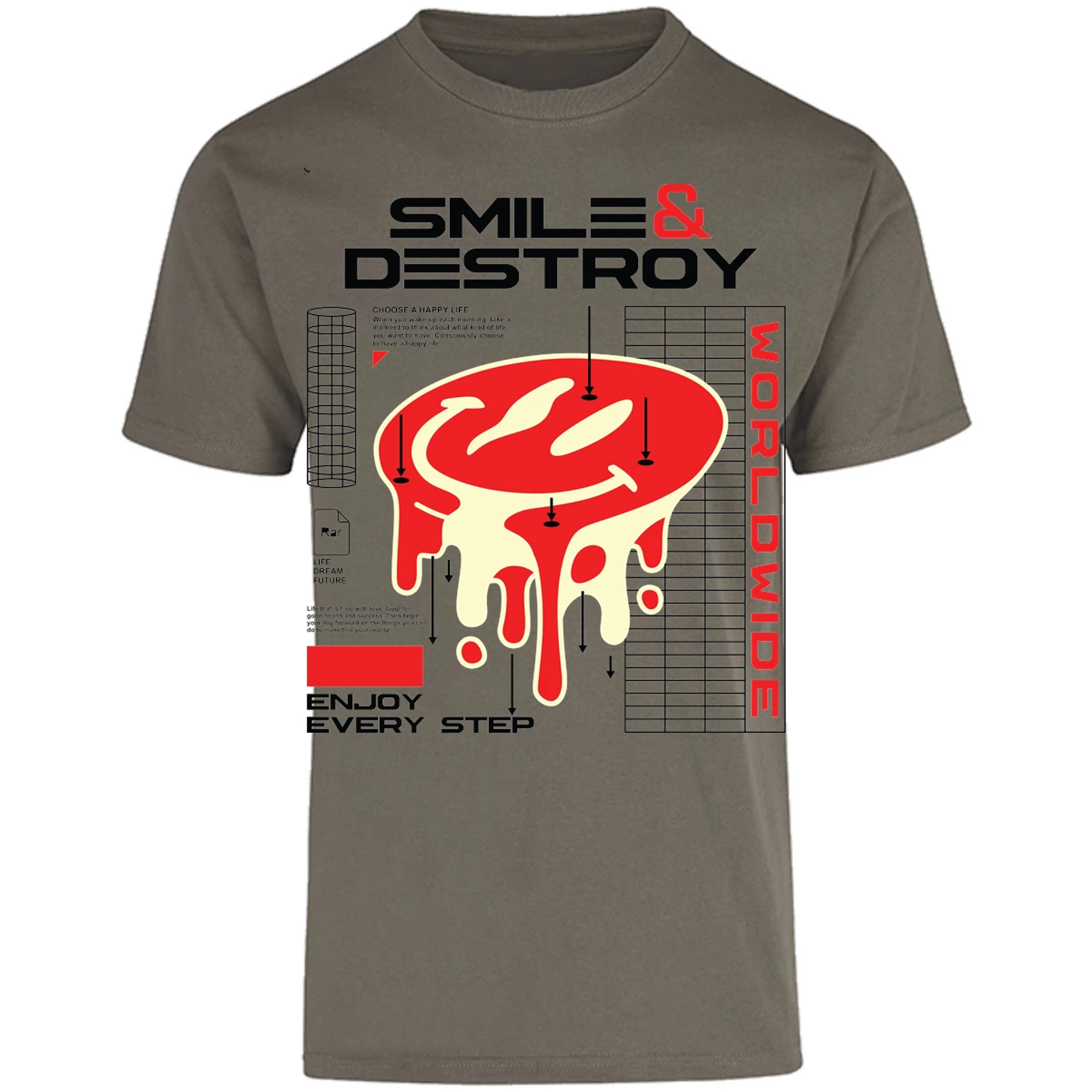 Playera Urbano Style Troy Vav Enjoy 344 para Adulto 13