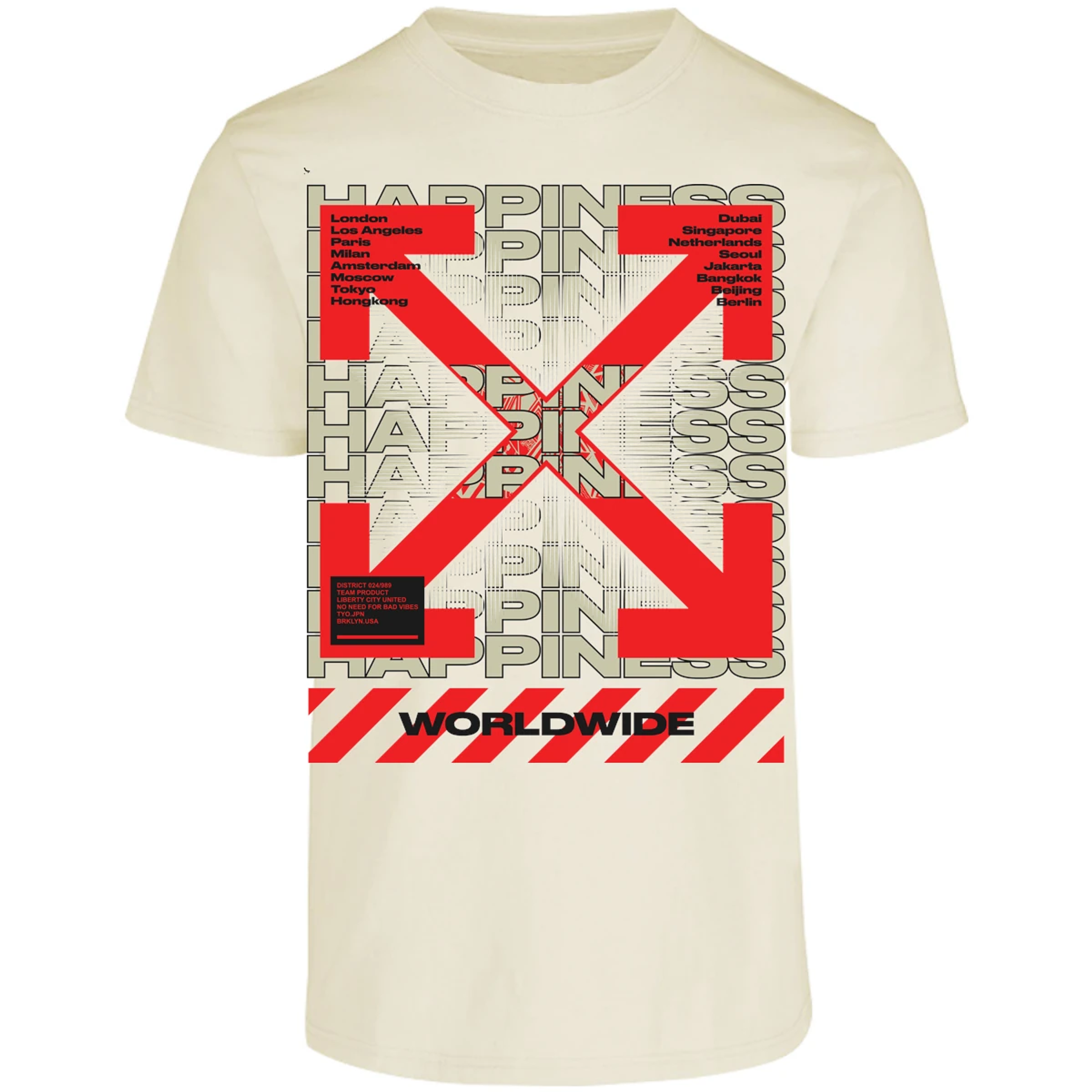 Playera Urbano Style Streetwear 100 para Adulto 17