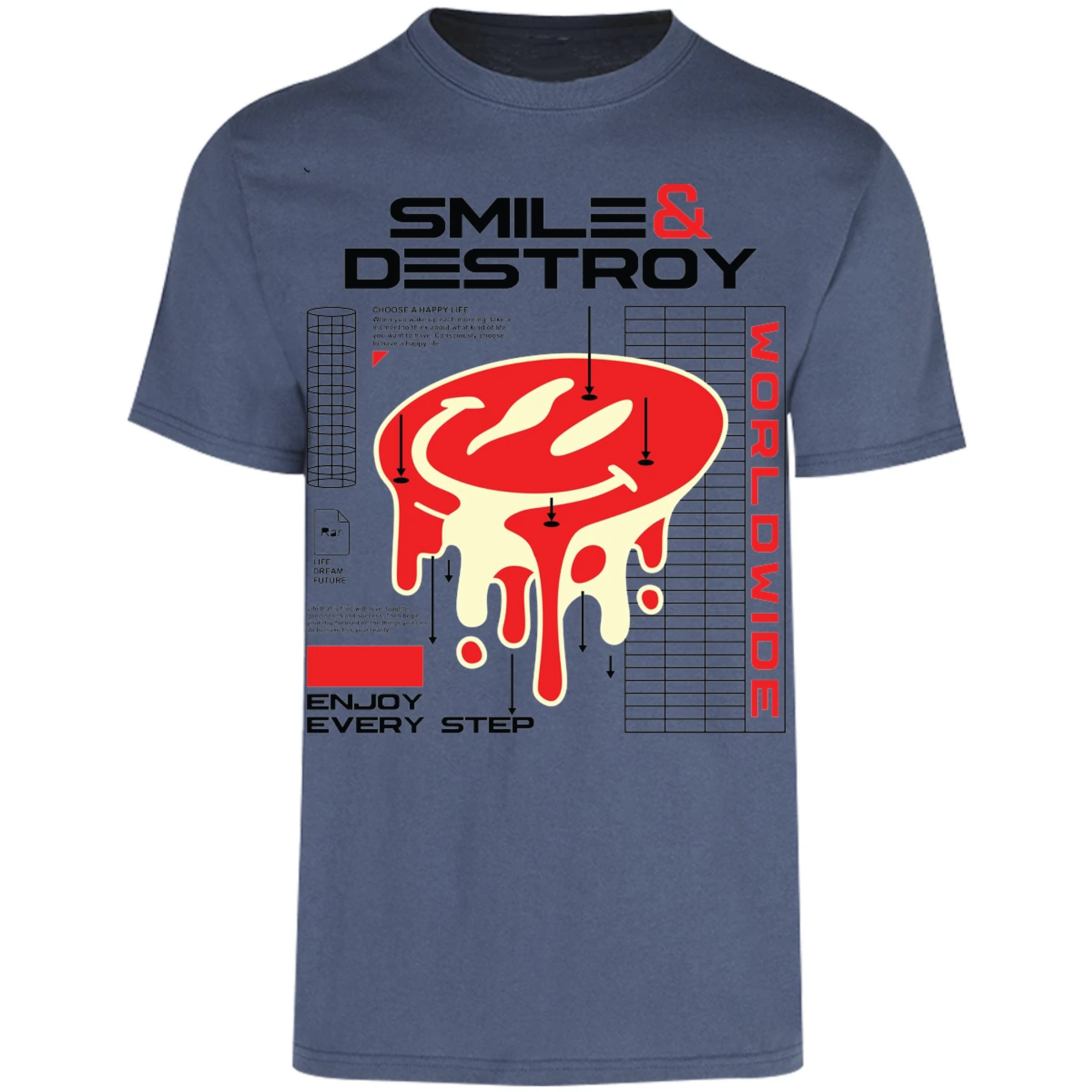 Playera Urbano Style Troy Vav Enjoy 344 para Adulto 26